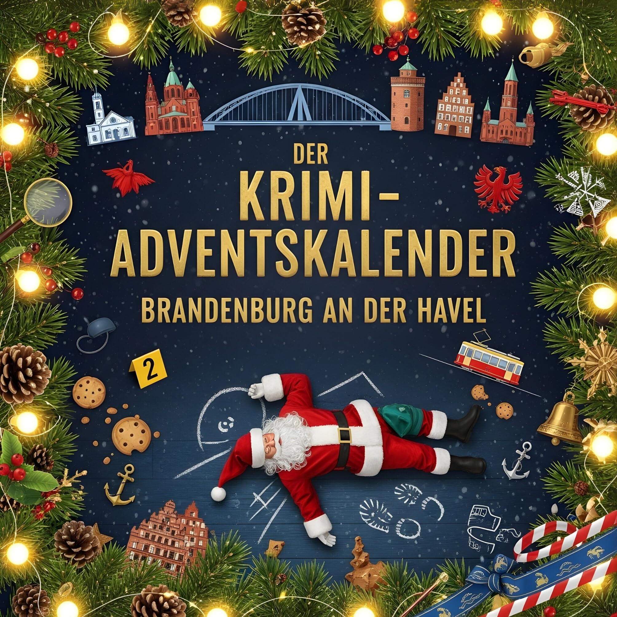 Der Krimi-Adventskalender Brandenburg an der Havel Contemporary literature