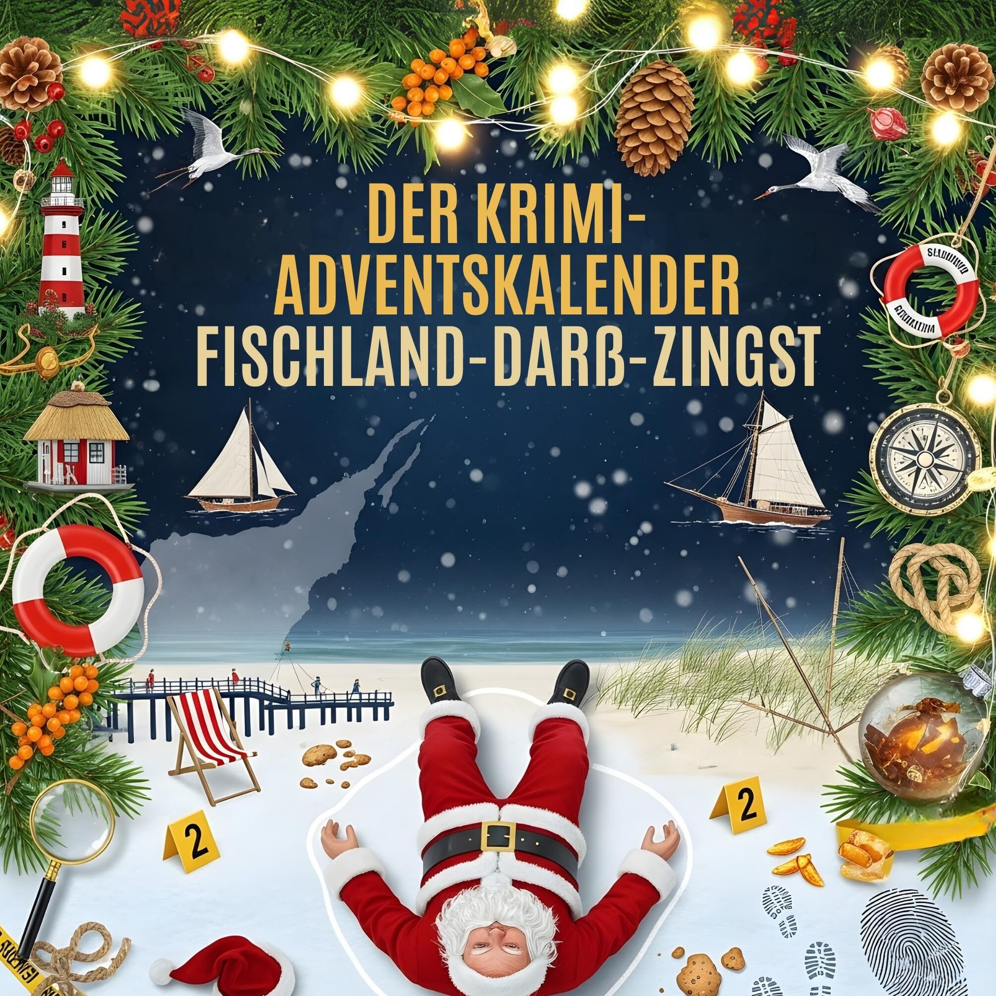 Der Krimi-Adventskalender Fischland-Darß-Zingst Contemporary literature
