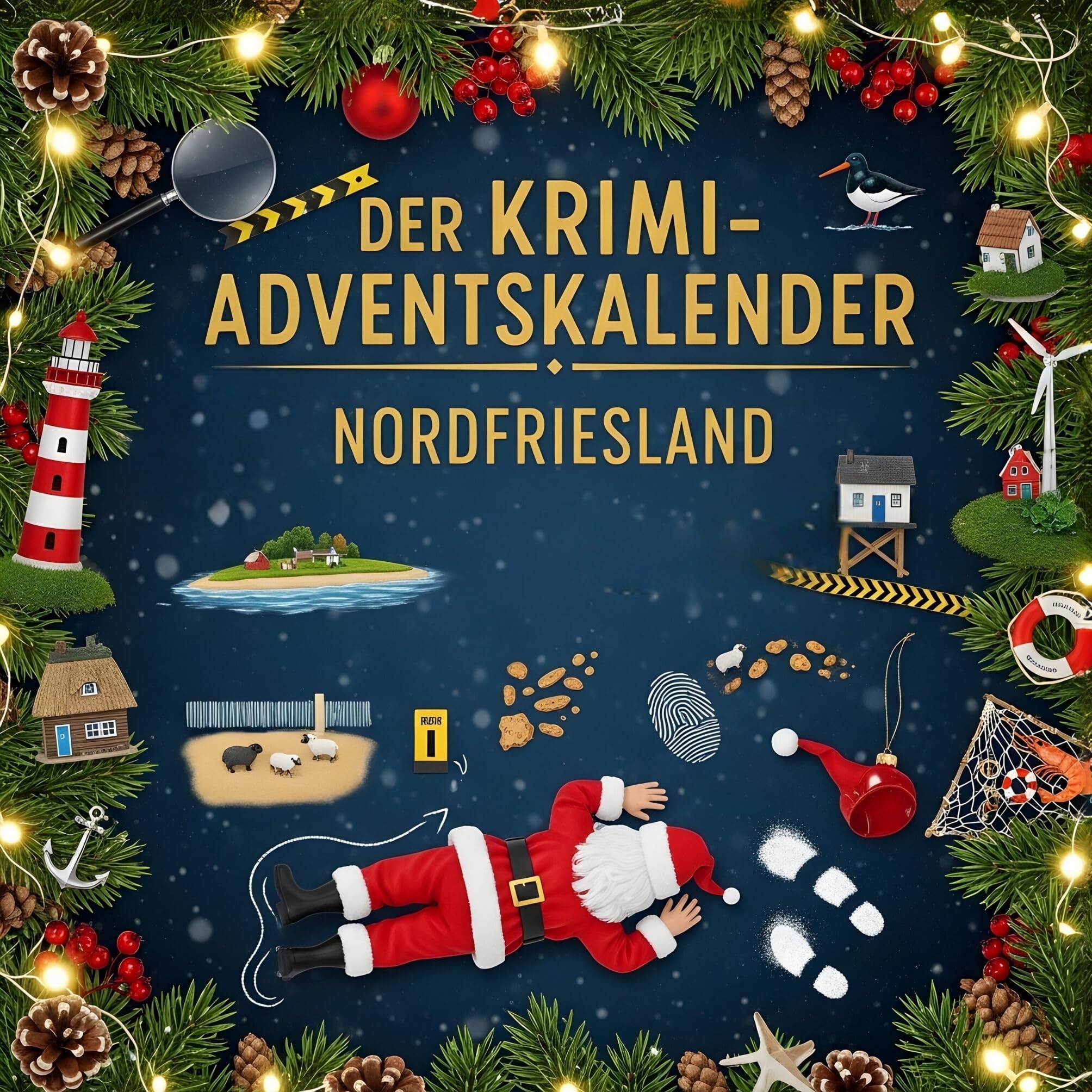 Der Krimi-Adventskalender Nordfriesland Contemporary literature