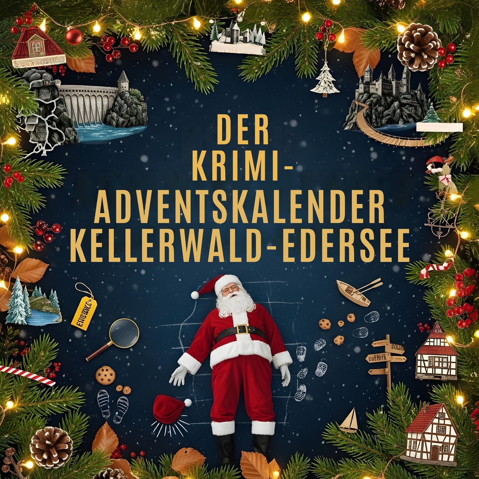 Der Krimi-Adventskalender Kellerwald-Edersee Contemporary literature