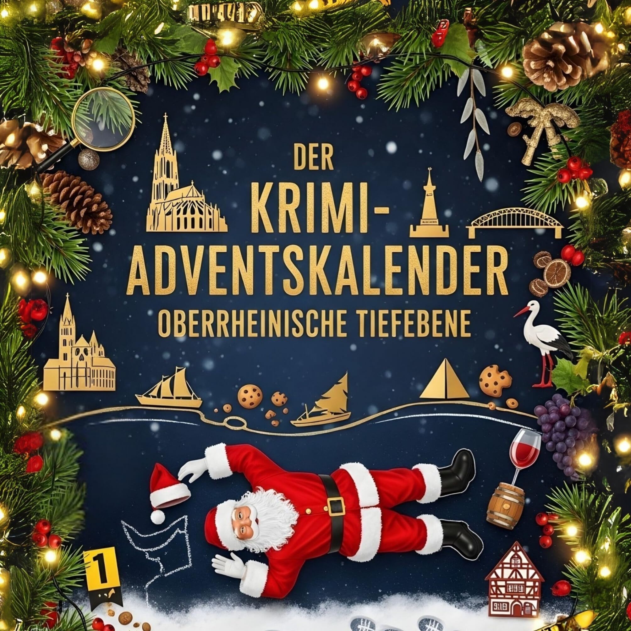 Der Krimi-Adventskalender Oberrheinische Tiefebene Contemporary literature