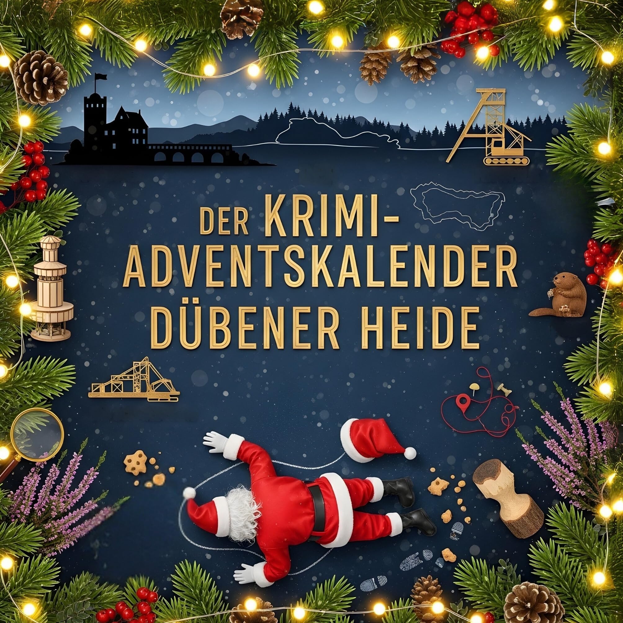Der Krimi-Adventskalender Dübener Heide Contemporary literature