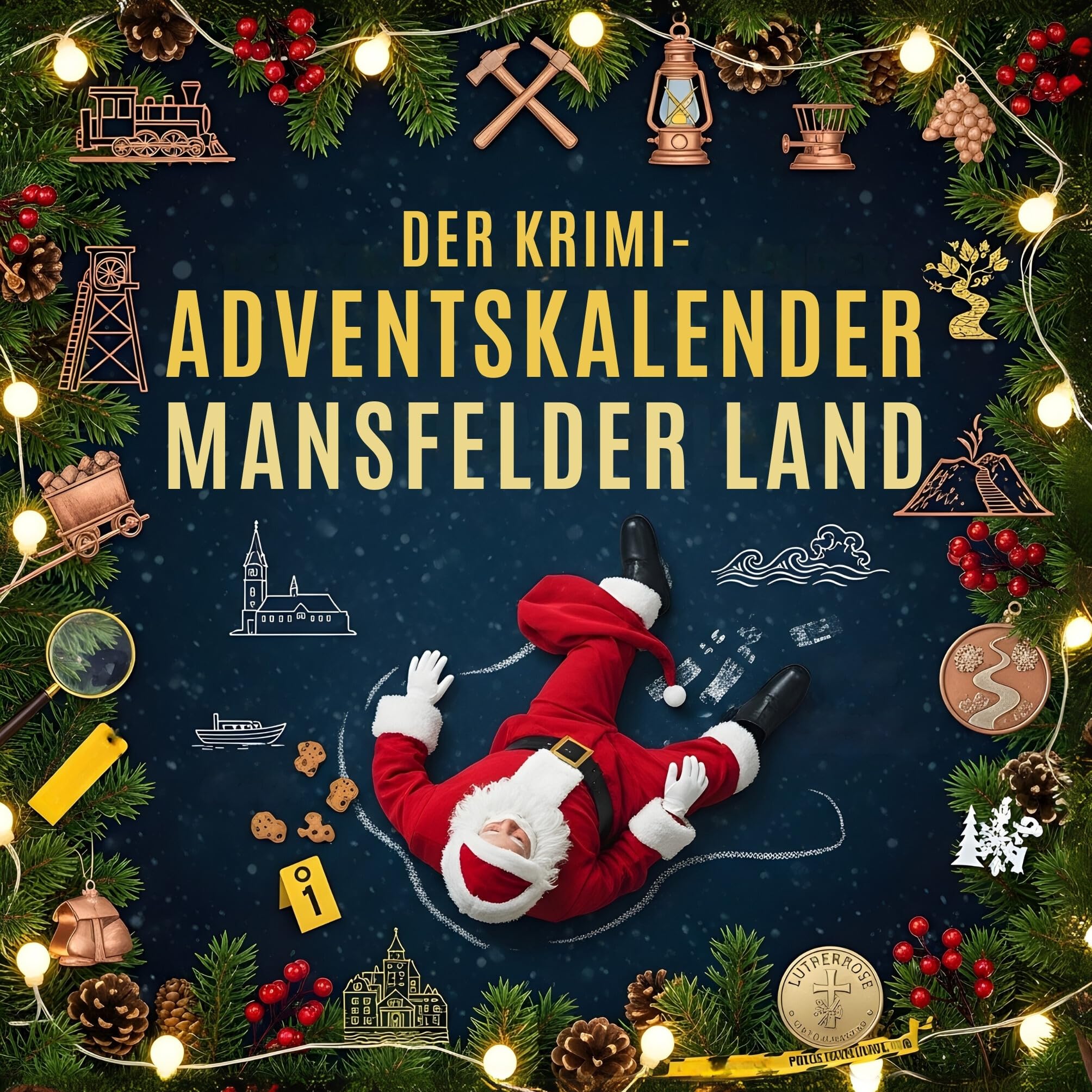 Der Krimi-Adventskalender Mansfelder Land Contemporary literature
