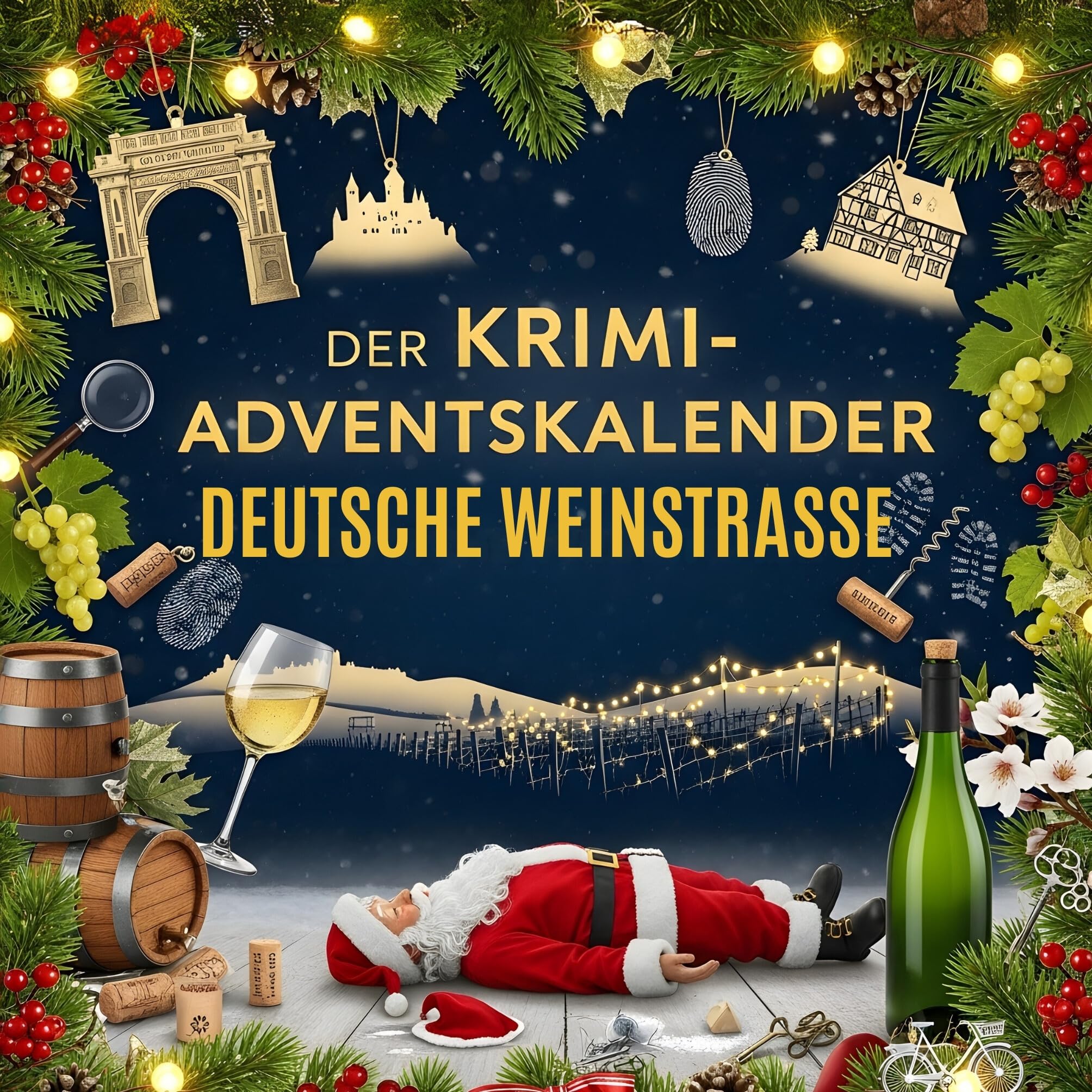 Der Krimi-Adventskalender Deutsche Weinstraße Contemporary literature