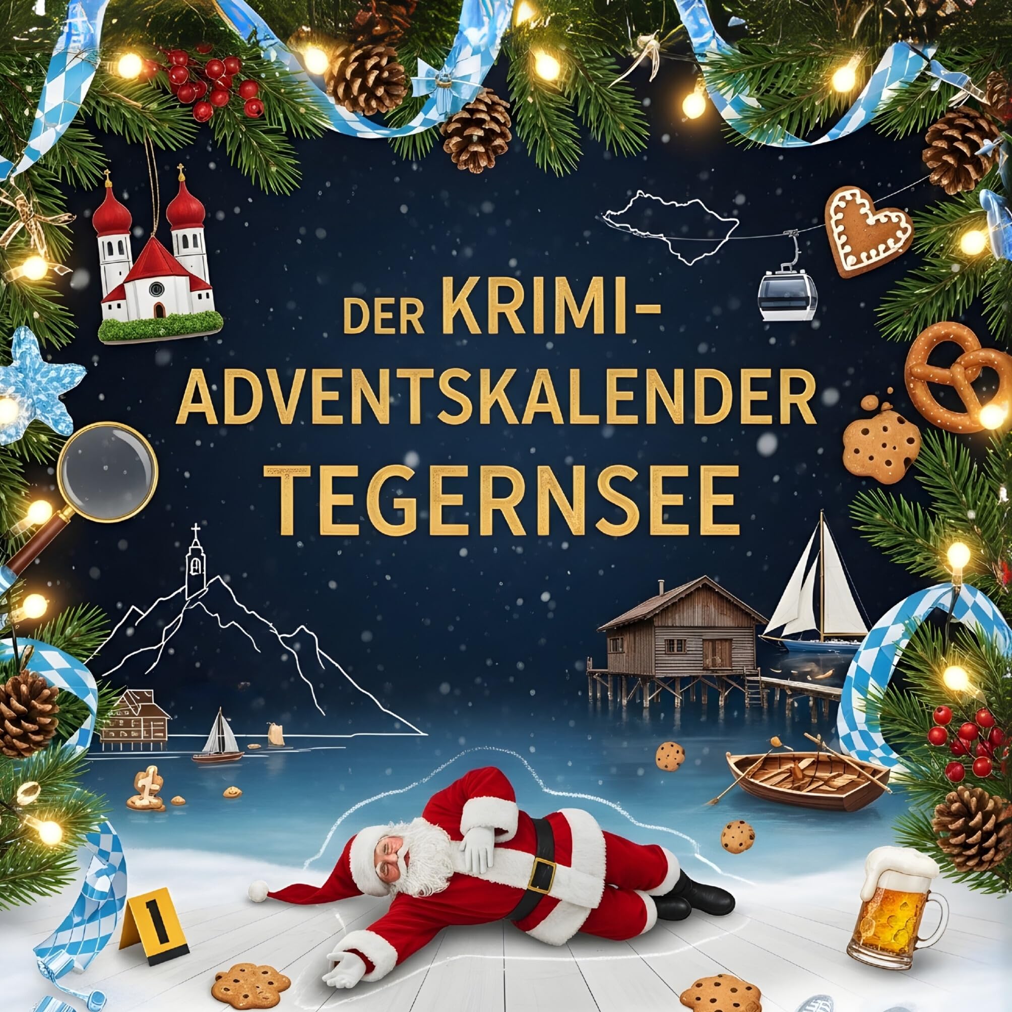 Der Krimi-Adventskalender Tegernsee Contemporary literature