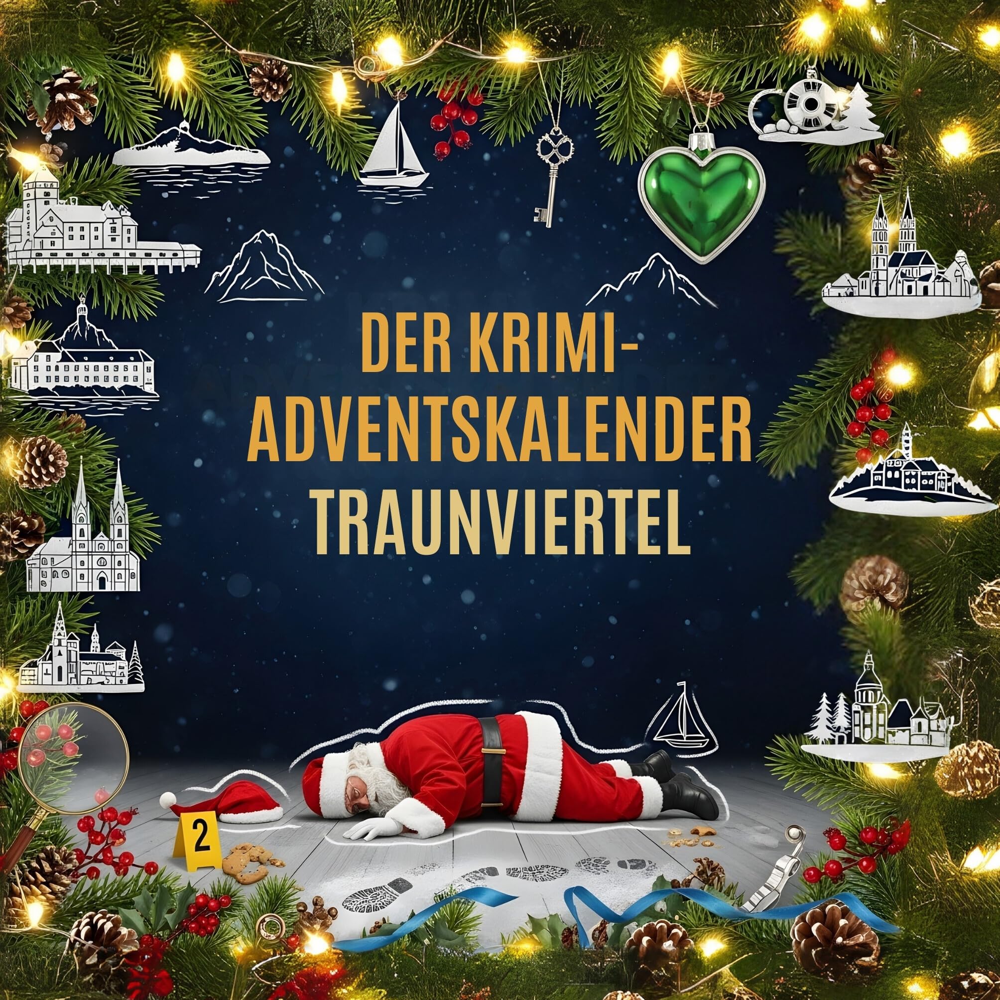Der Krimi-Adventskalender Traunviertel Contemporary literature