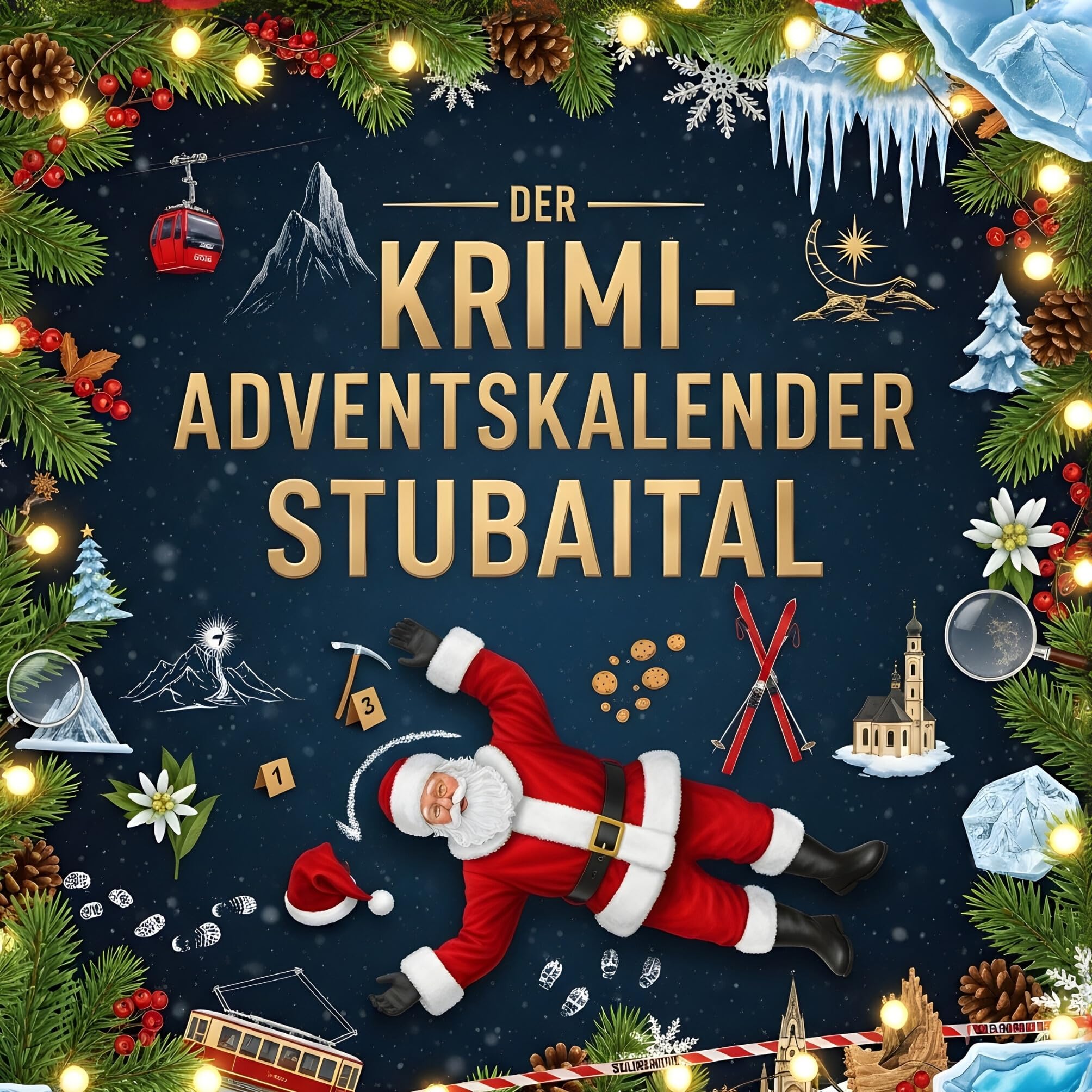 Der Krimi-Adventskalender Stubaital Contemporary literature