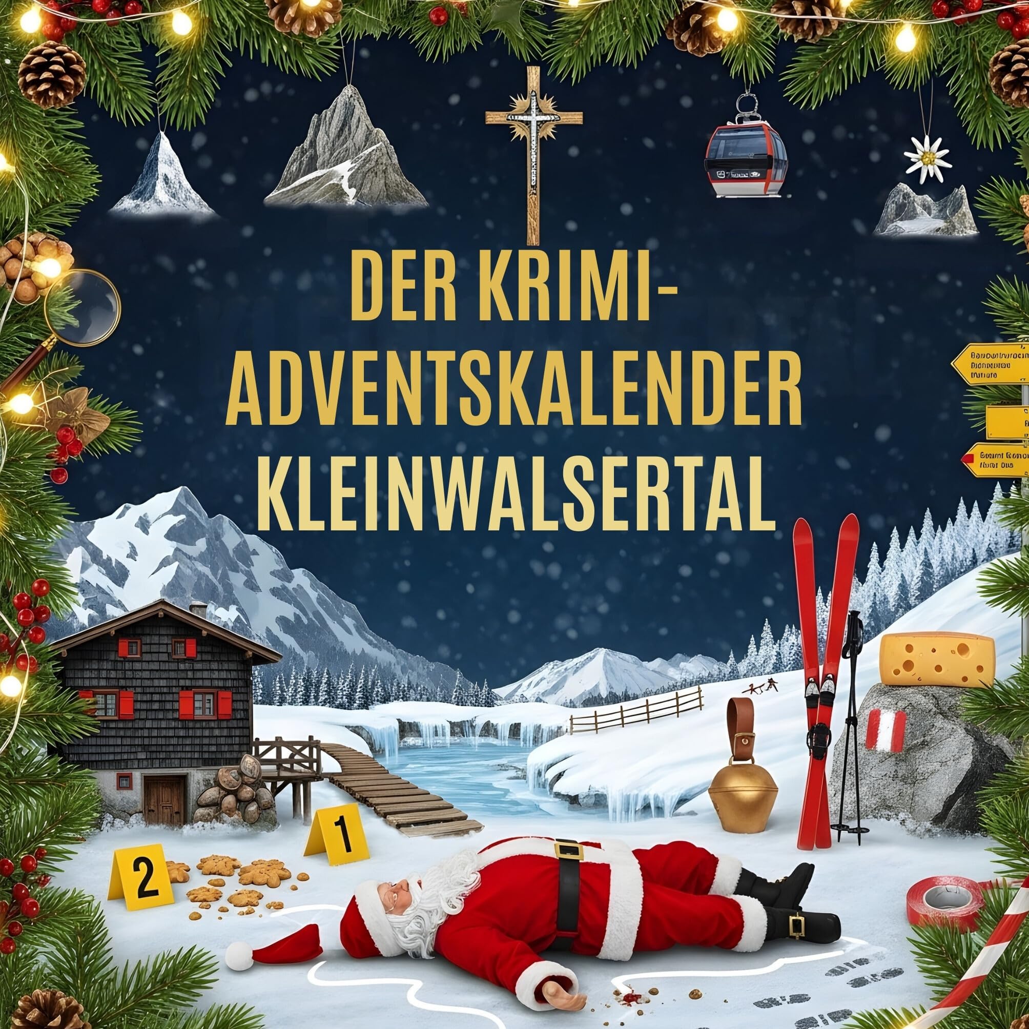 Der Krimi-Adventskalender Kleinwalsertal Contemporary literature