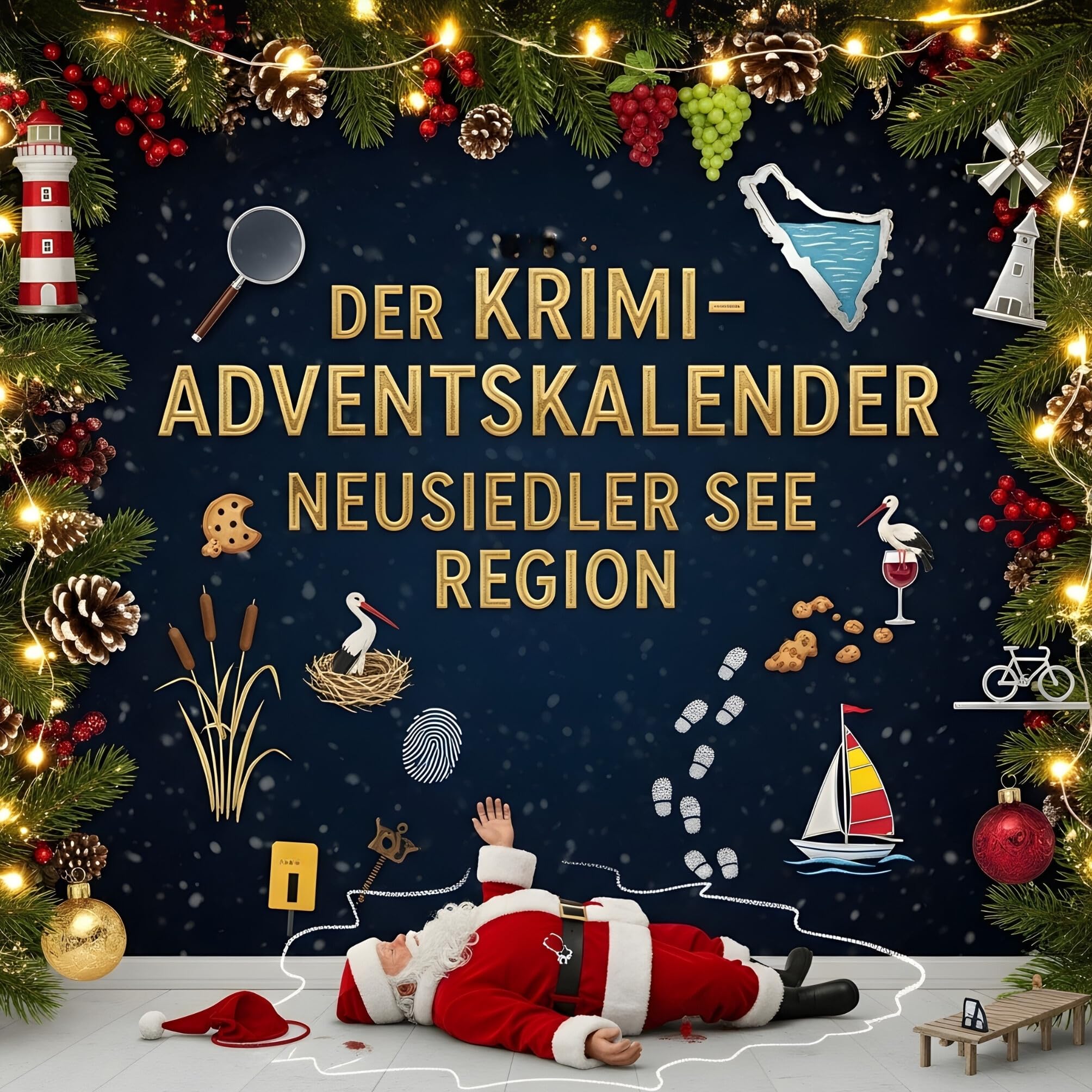 Der Krimi-Adventskalender Neusiedler See Region Contemporary literature