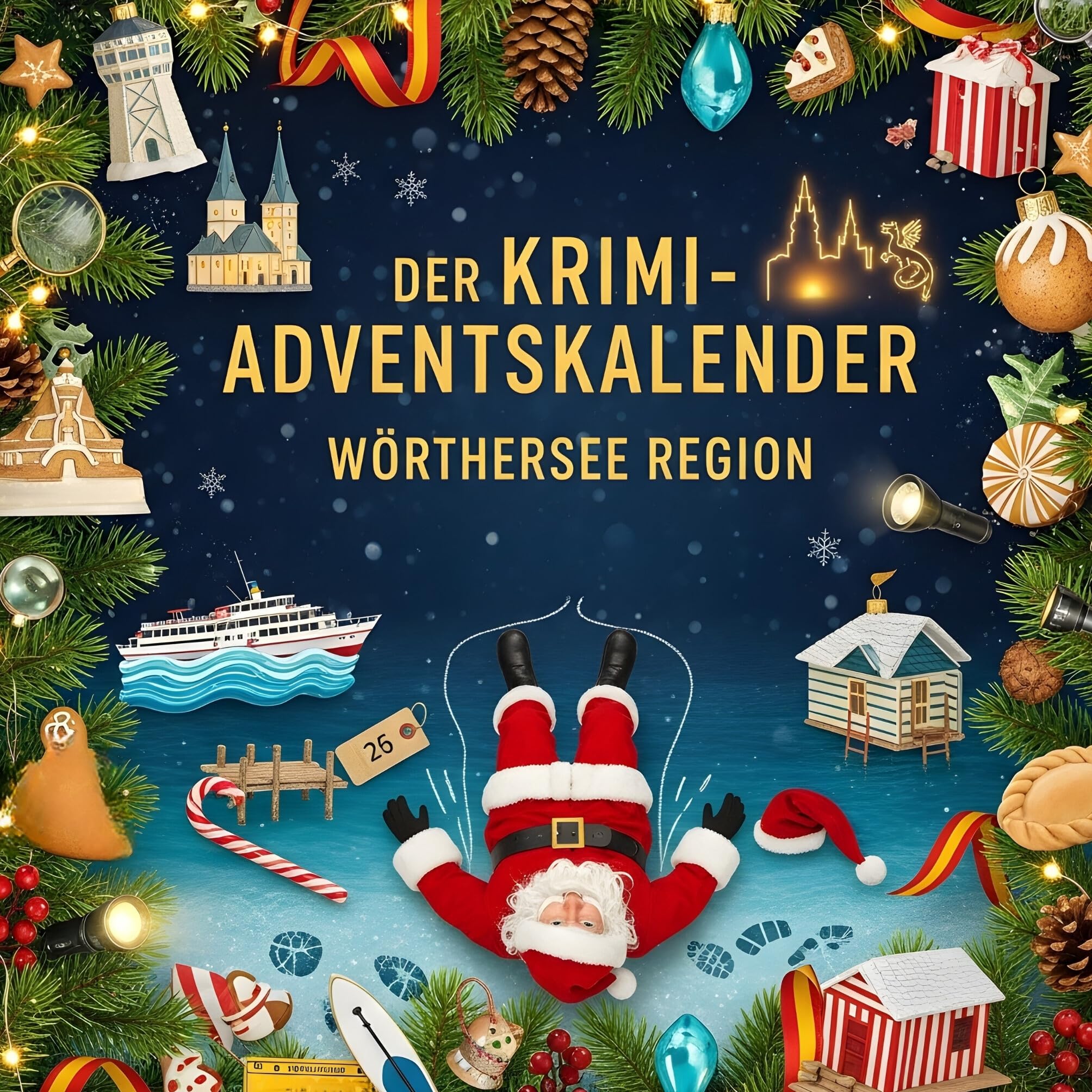 Der Krimi-Adventskalender Wörthersee Region Contemporary literature