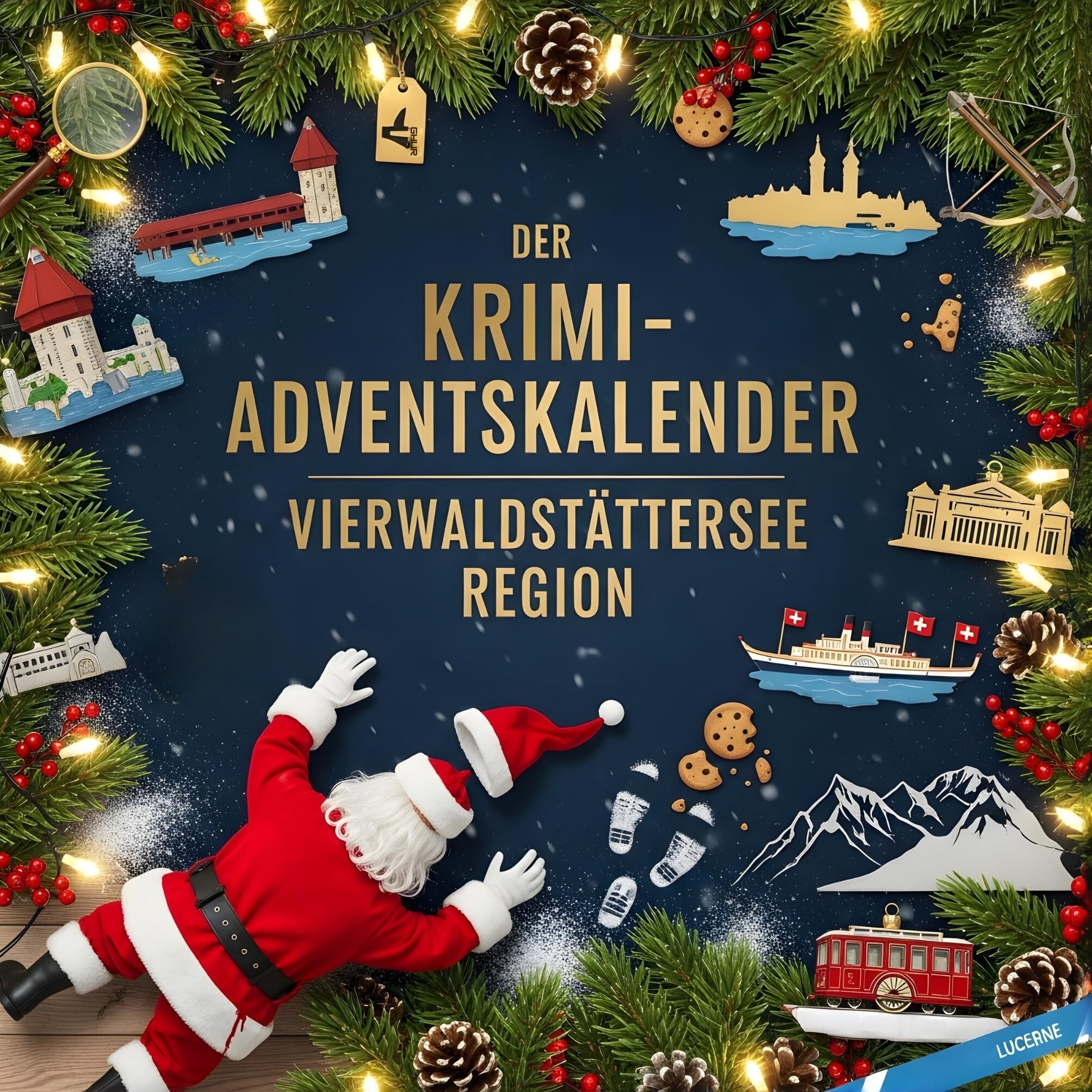 Der Krimi-Adventskalender Vierwaldstättersee Region Contemporary literature