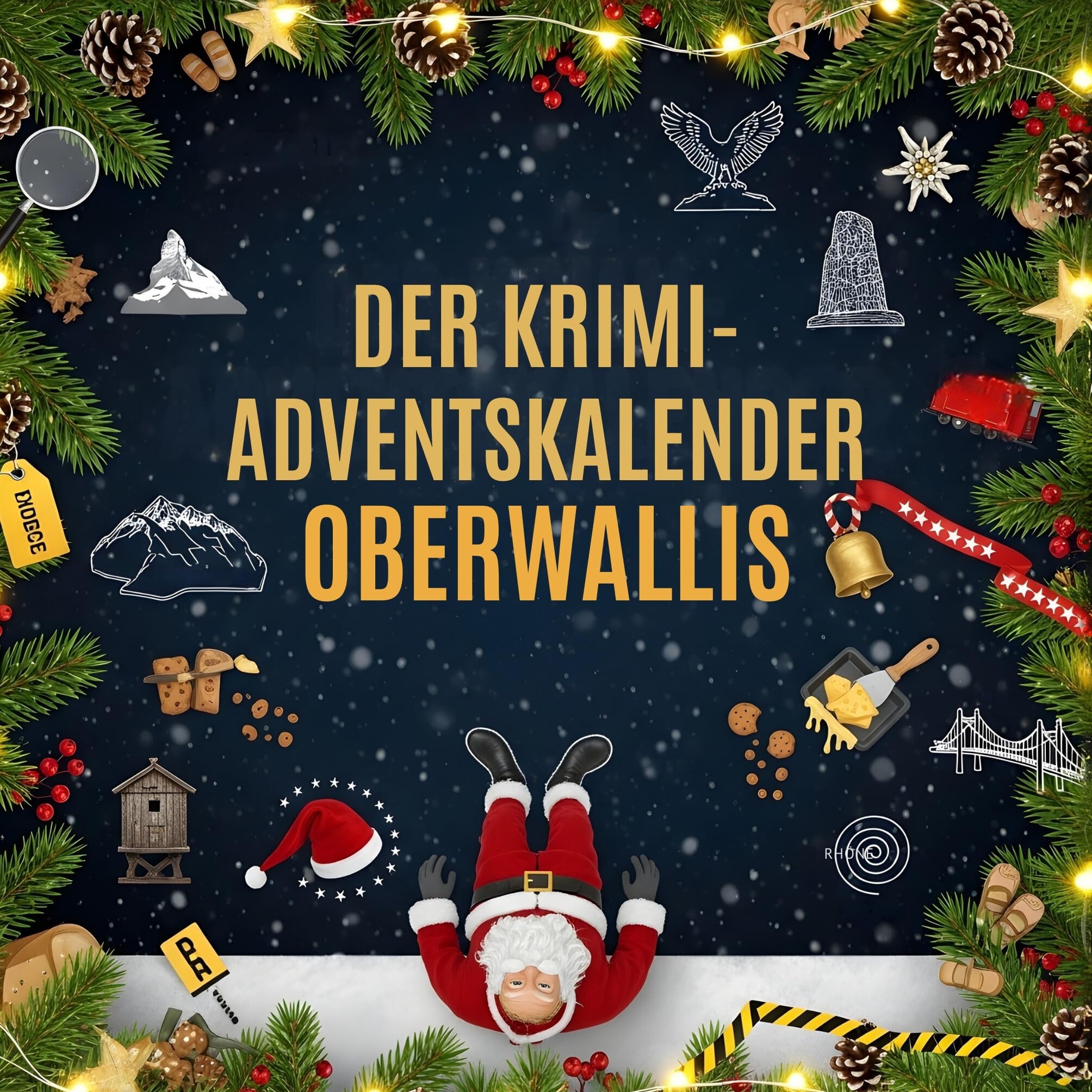 Der Krimi-Adventskalender Oberwallis Contemporary literature