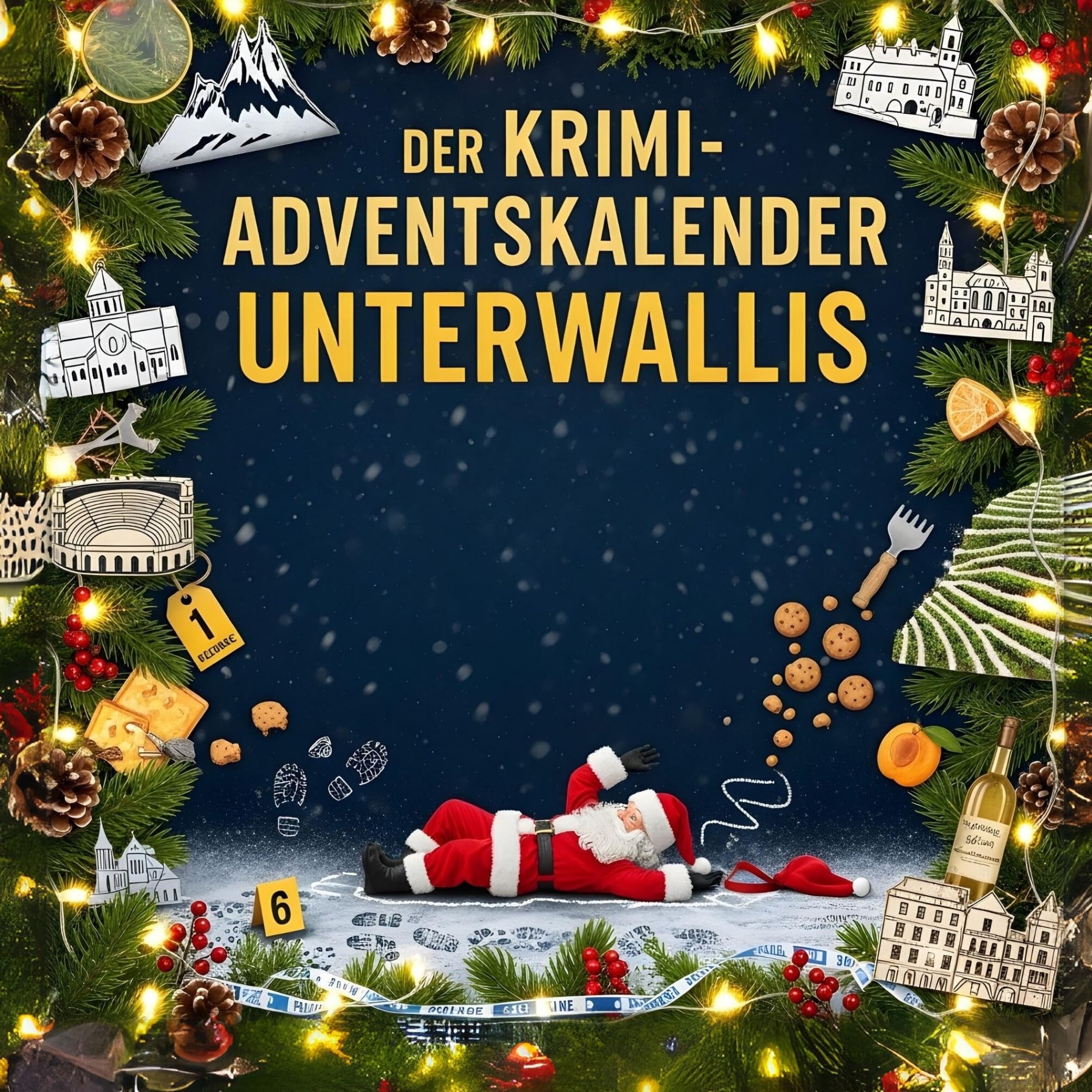 Der Krimi-Adventskalender Unterwallis Contemporary literature