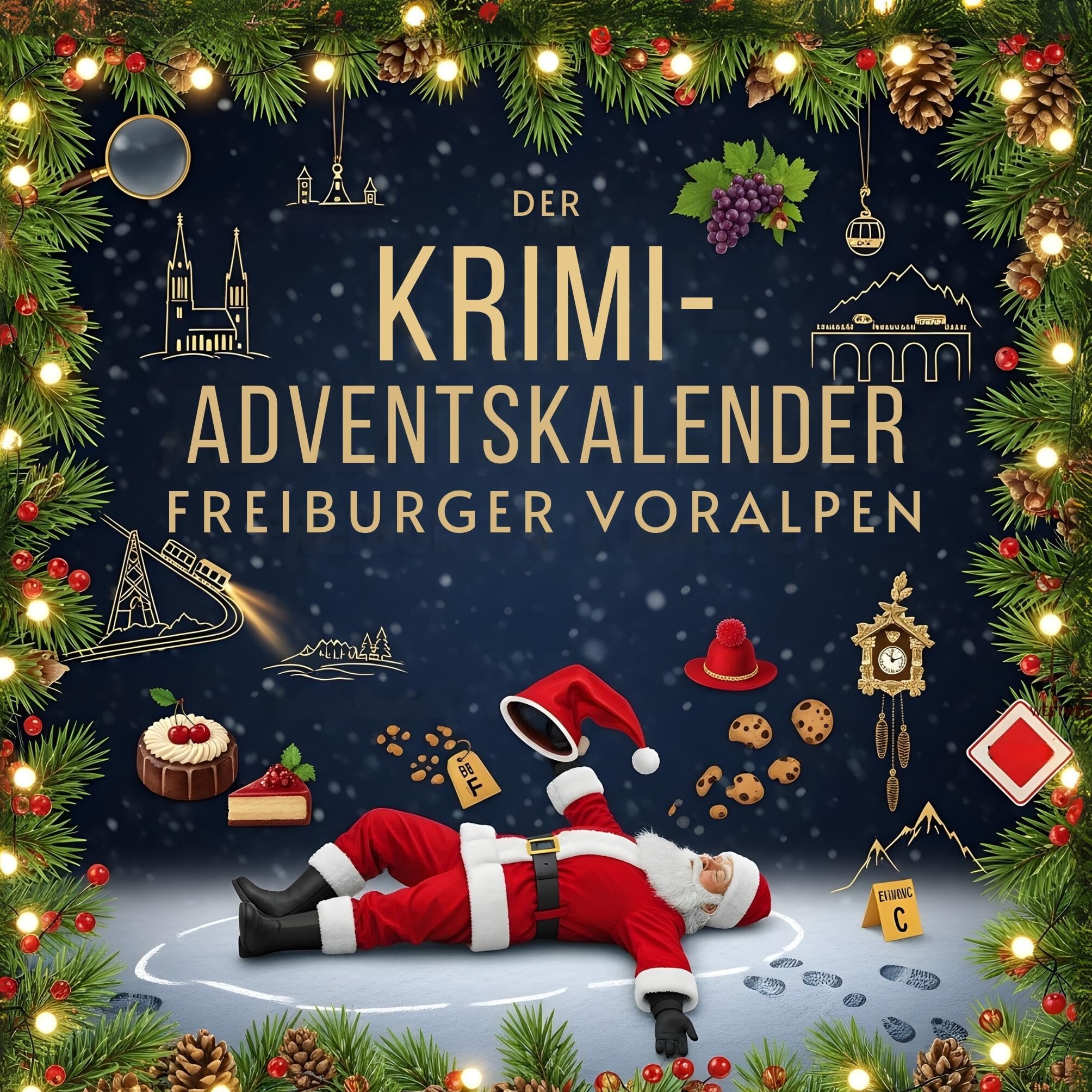 Der Krimi-Adventskalender Freiburger Voralpen Contemporary literature