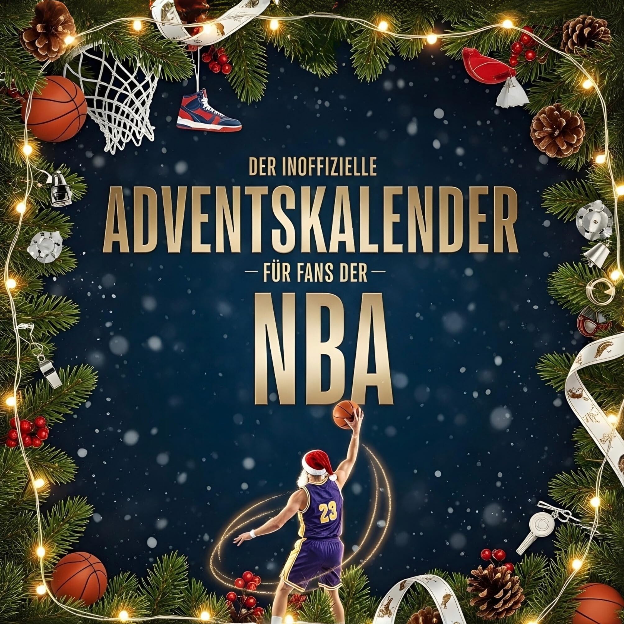 Der inoffizielle Adventskalender für Fans der NBA Humour & Satire