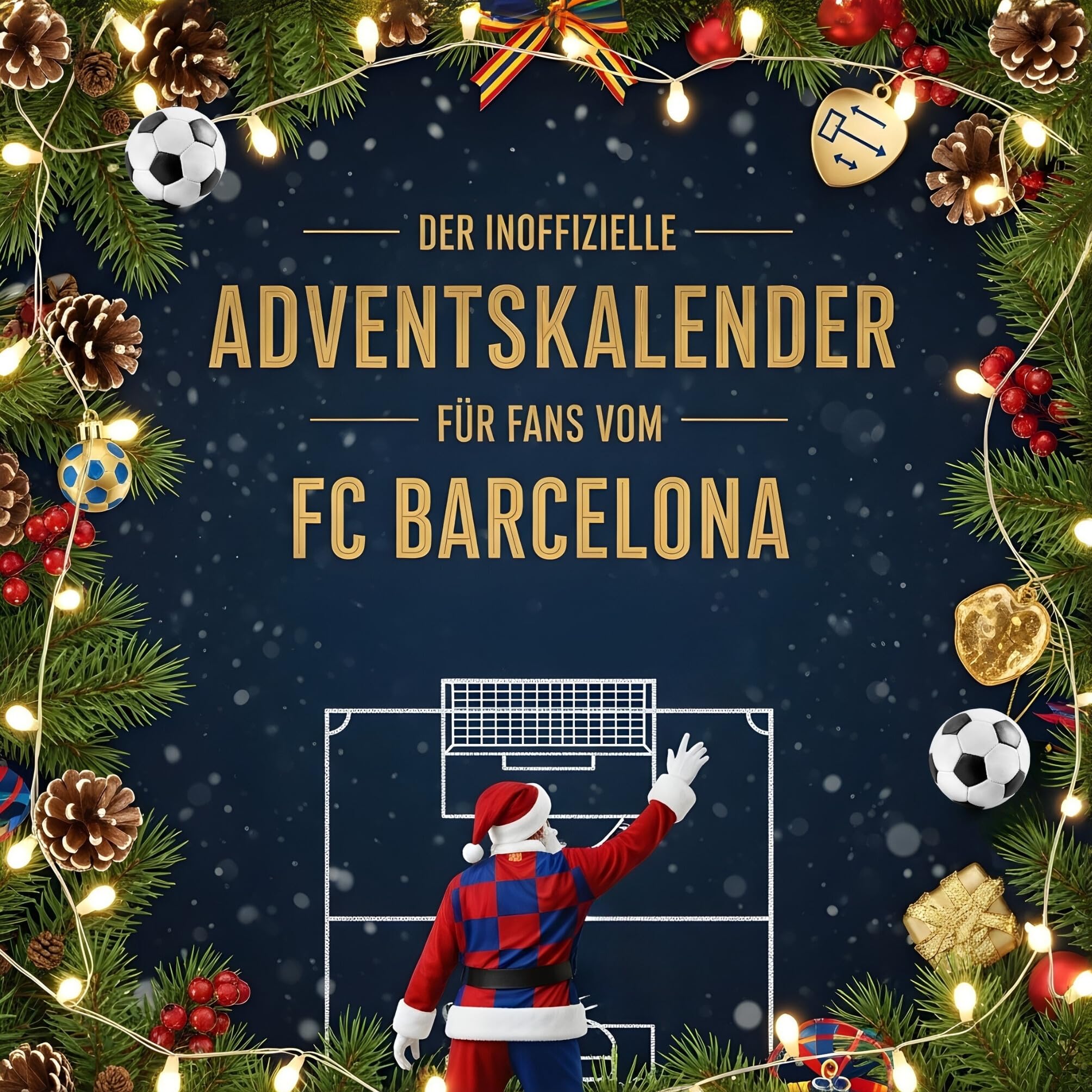 Der inoffizielle Adventskalender für Fans vom FC Barcelona Humour & Satire