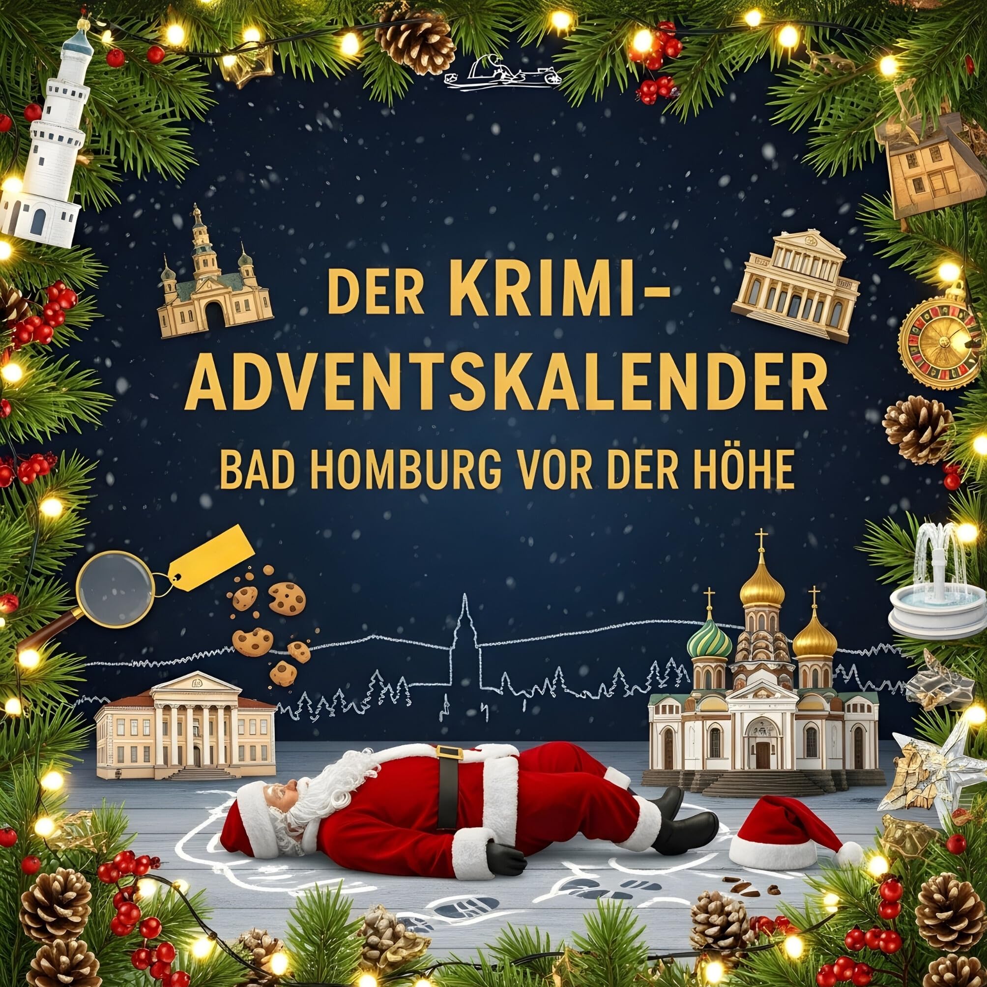 Der Krimi-Adventskalender Bad Homburg vor der Höhe Contemporary literature