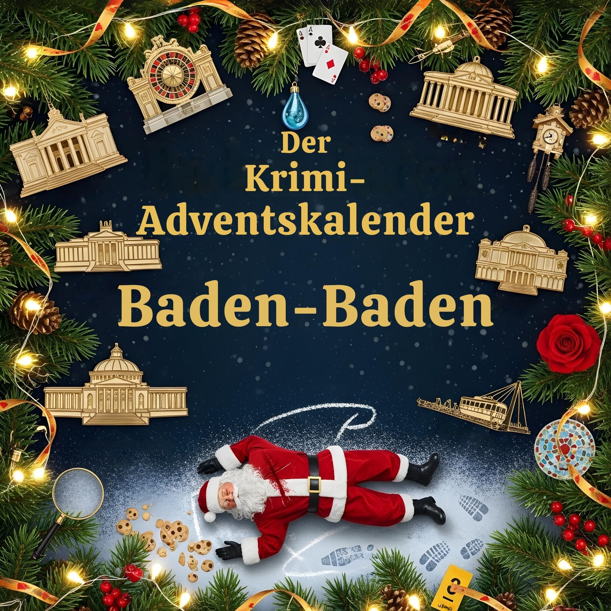 Der Krimi-Adventskalender Baden-Baden Contemporary literature