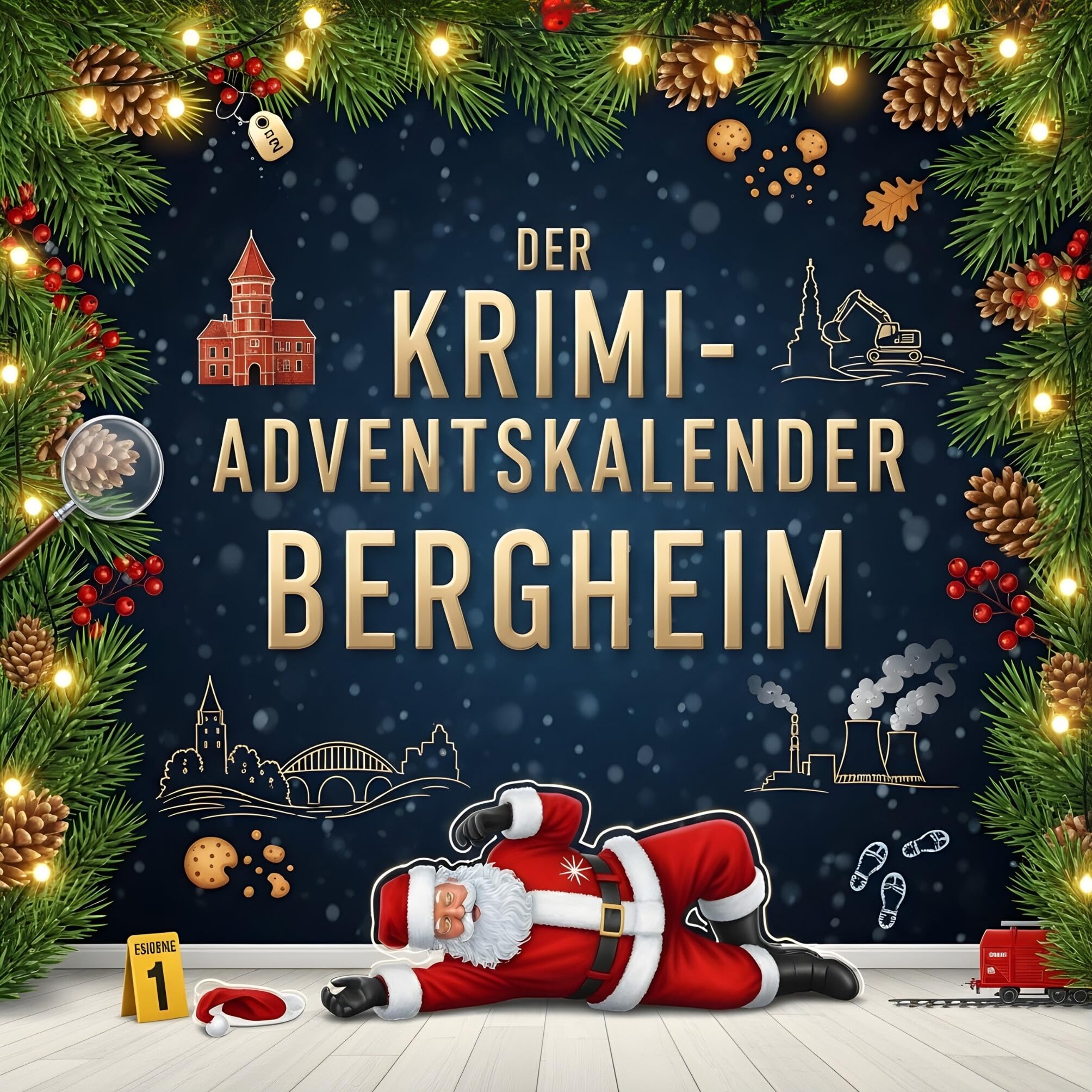 Der Krimi-Adventskalender Bergheim Contemporary literature