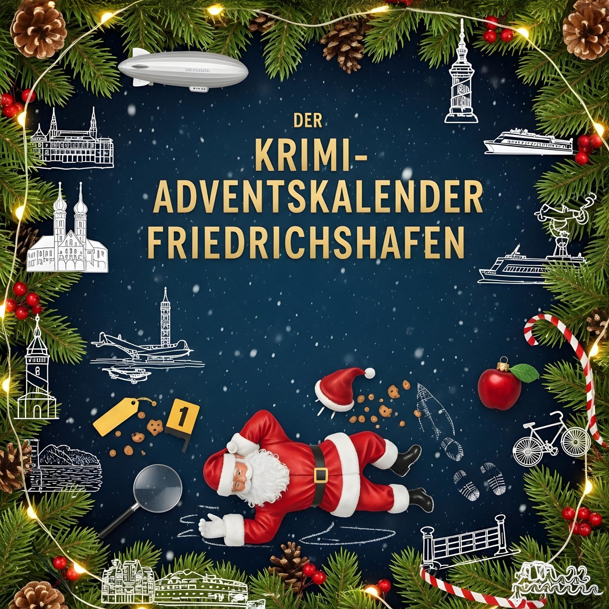 Der Krimi-Adventskalender Friedrichshafen Contemporary literature