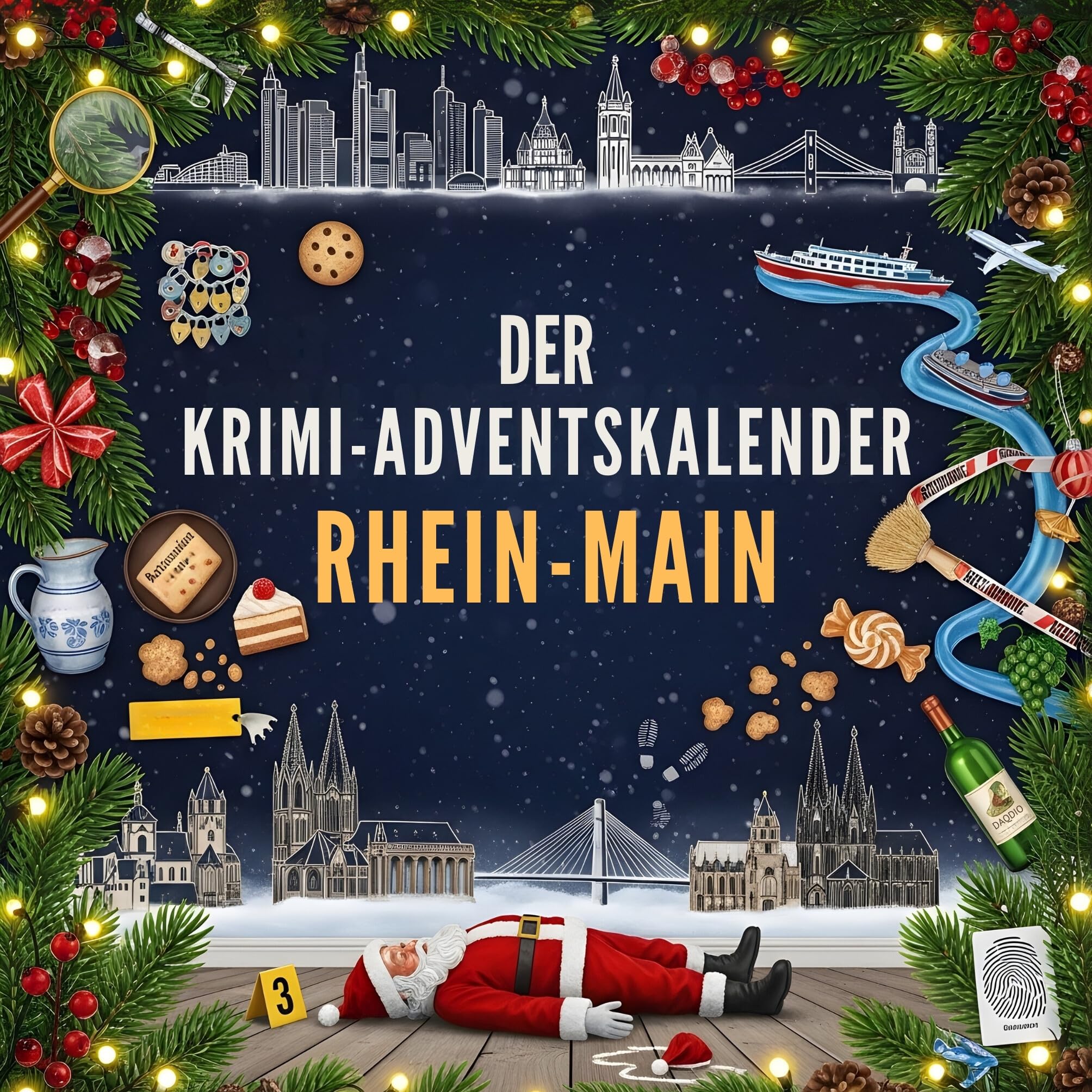 Der Krimi-Adventskalender Rhein-Main Contemporary literature