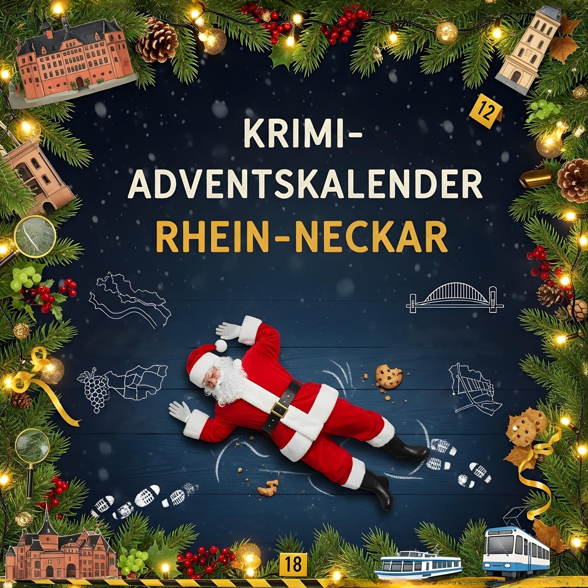 Der Krimi-Adventskalender Rhein-Neckar Contemporary literature
