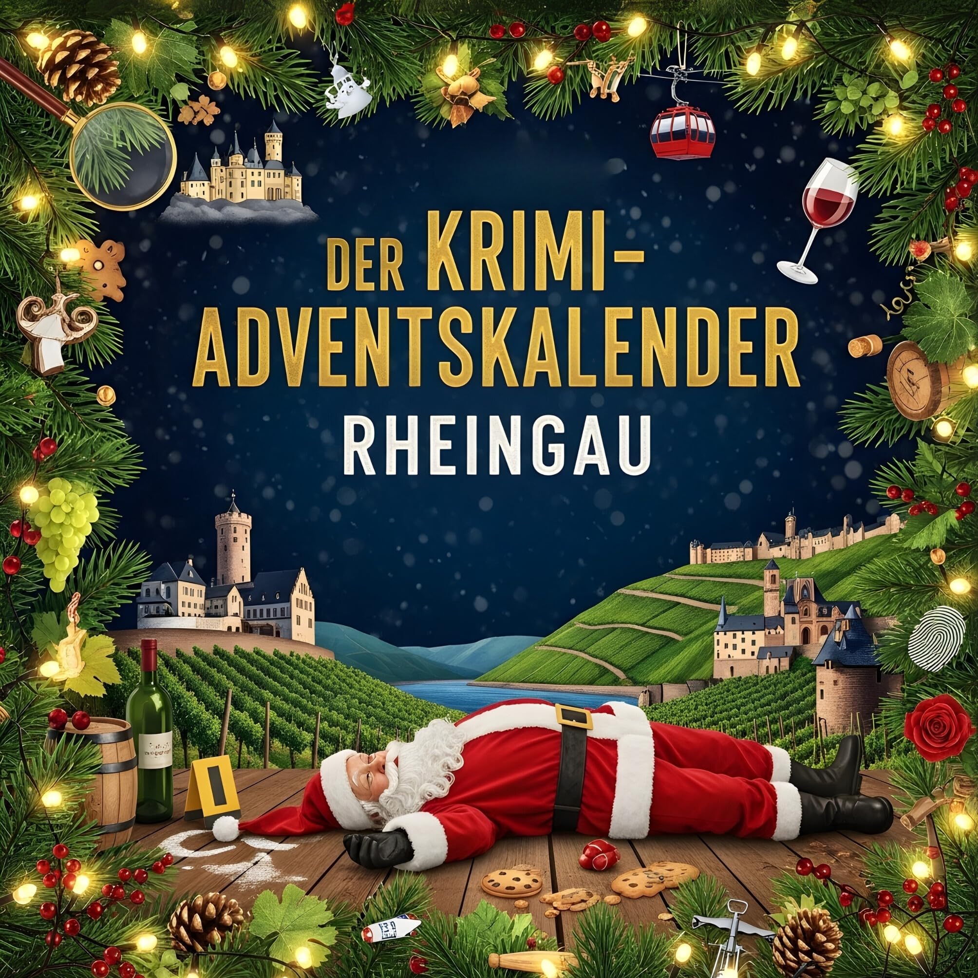 Der Krimi-Adventskalender Rheingau book