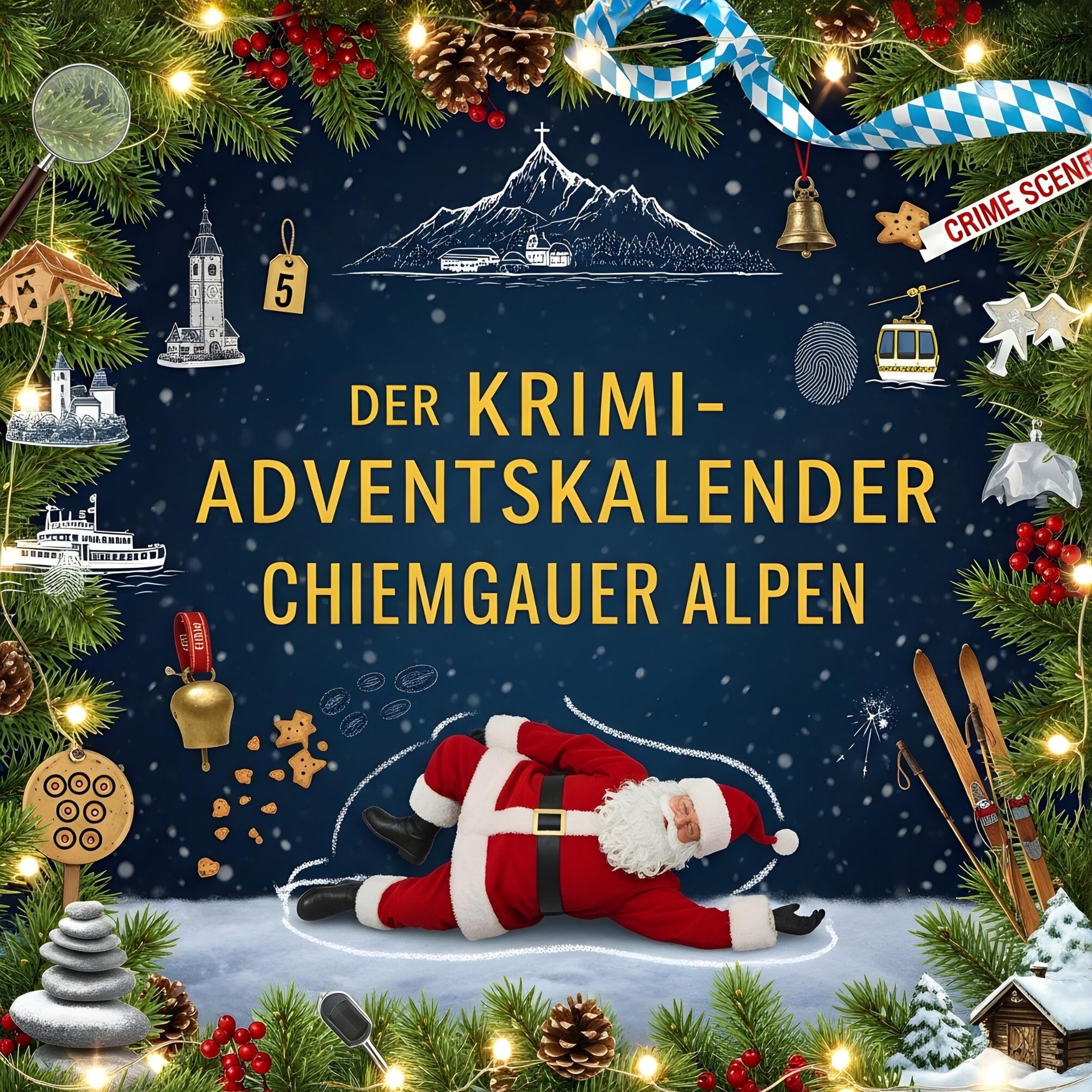 Der Krimi-Adventskalender Chiemgauer Alpen Contemporary literature