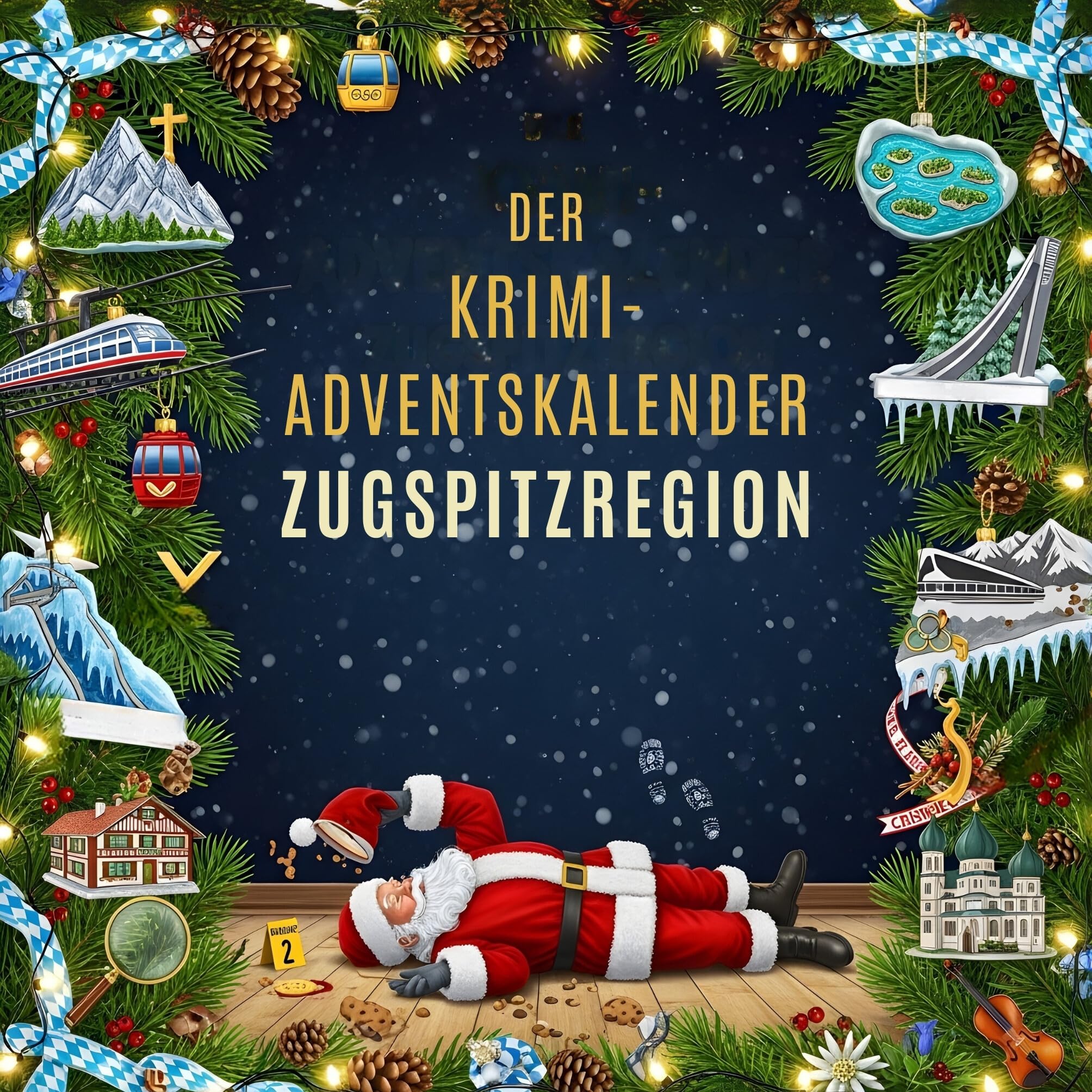 Der Krimi-Adventskalender Zugspitzregion Contemporary literature