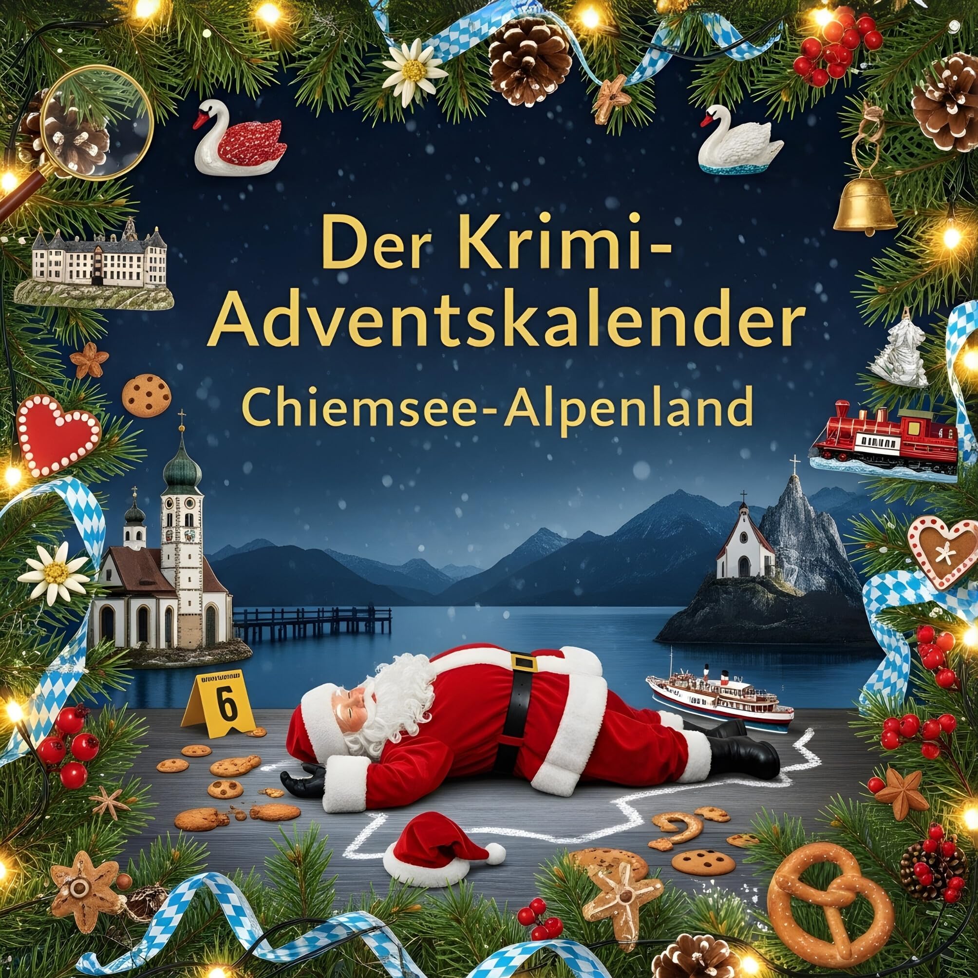 Der Krimi-Adventskalender Chiemsee-Alpenland Contemporary literature