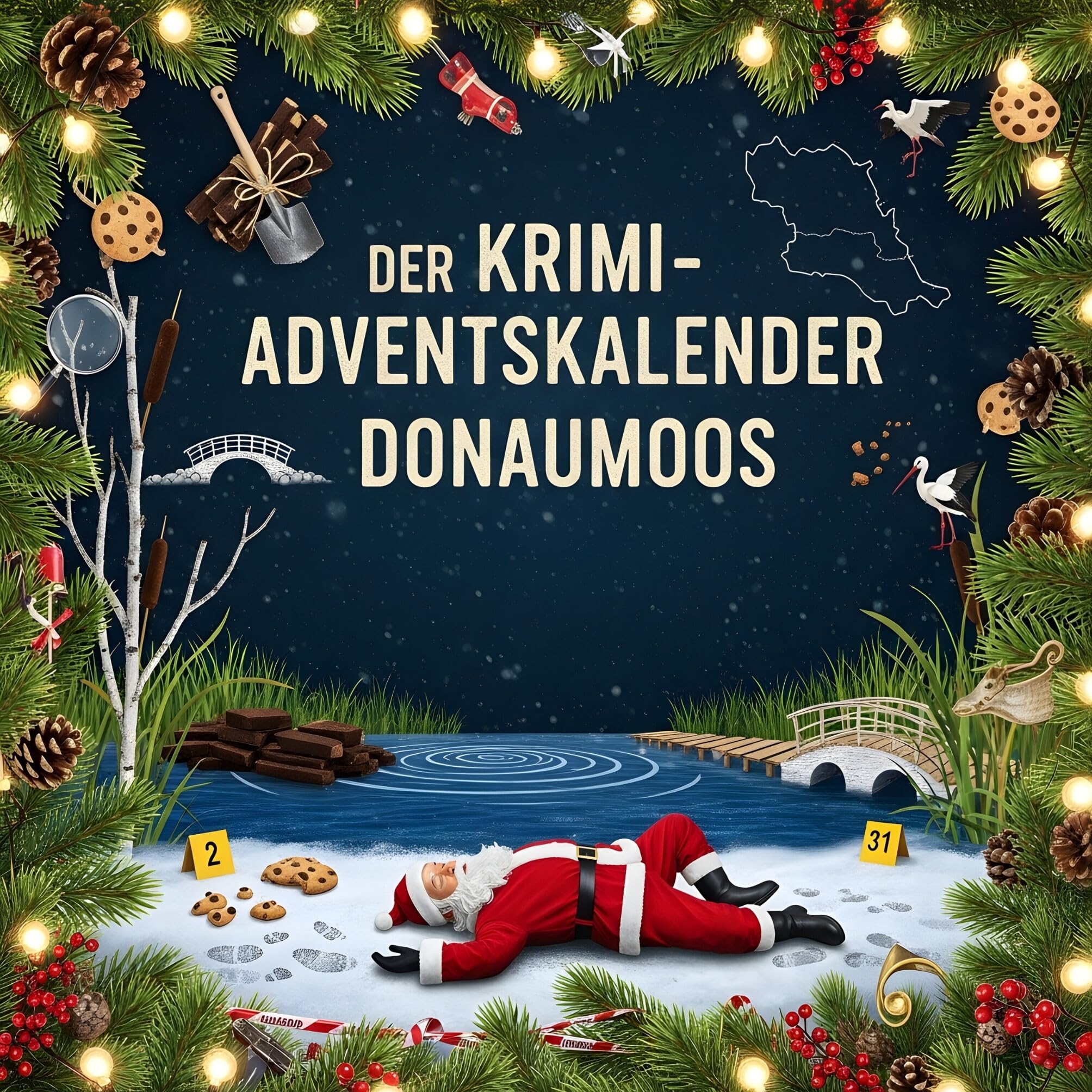 Der Krimi-Adventskalender Donaumoos Contemporary literature