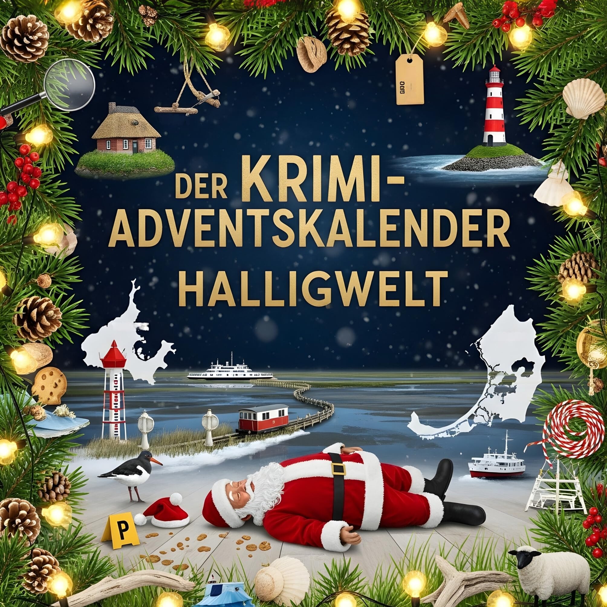 Der Krimi-Adventskalender Halligwelt Contemporary literature
