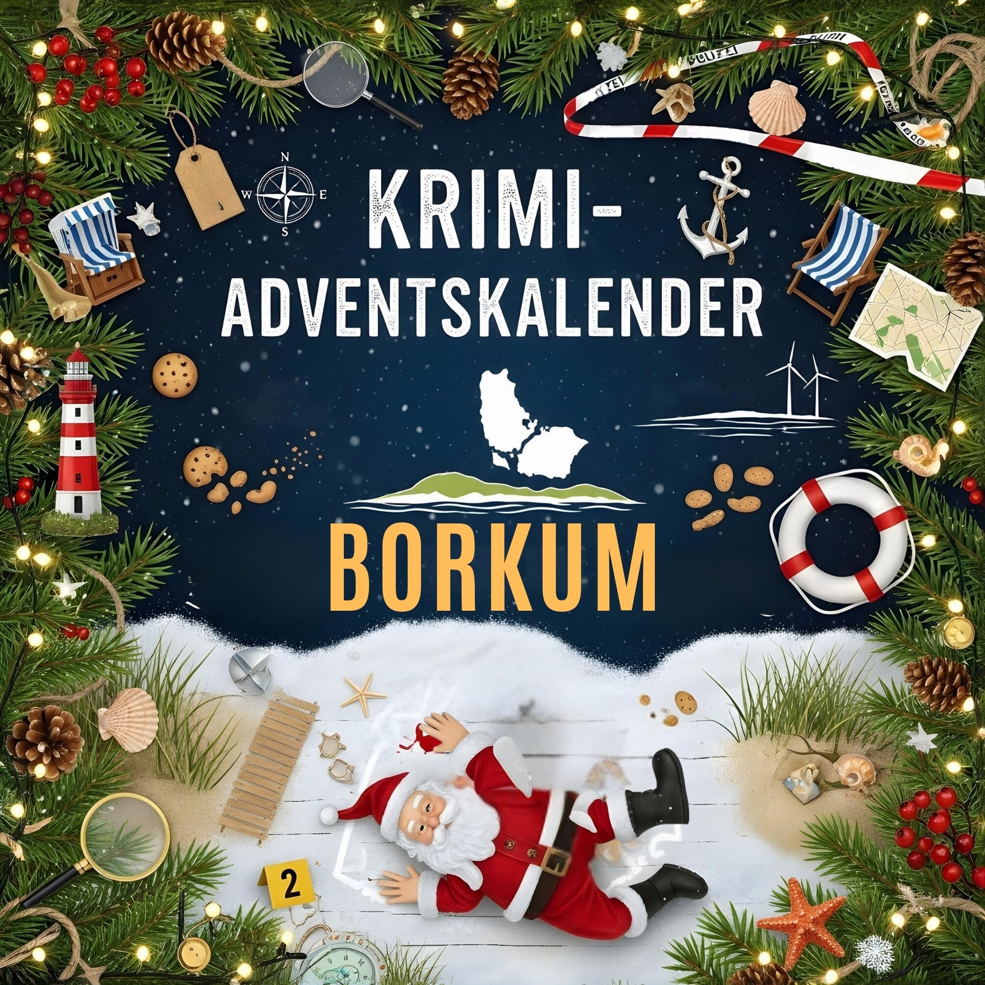 Der Krimi-Adventskalender Borkum Contemporary literature