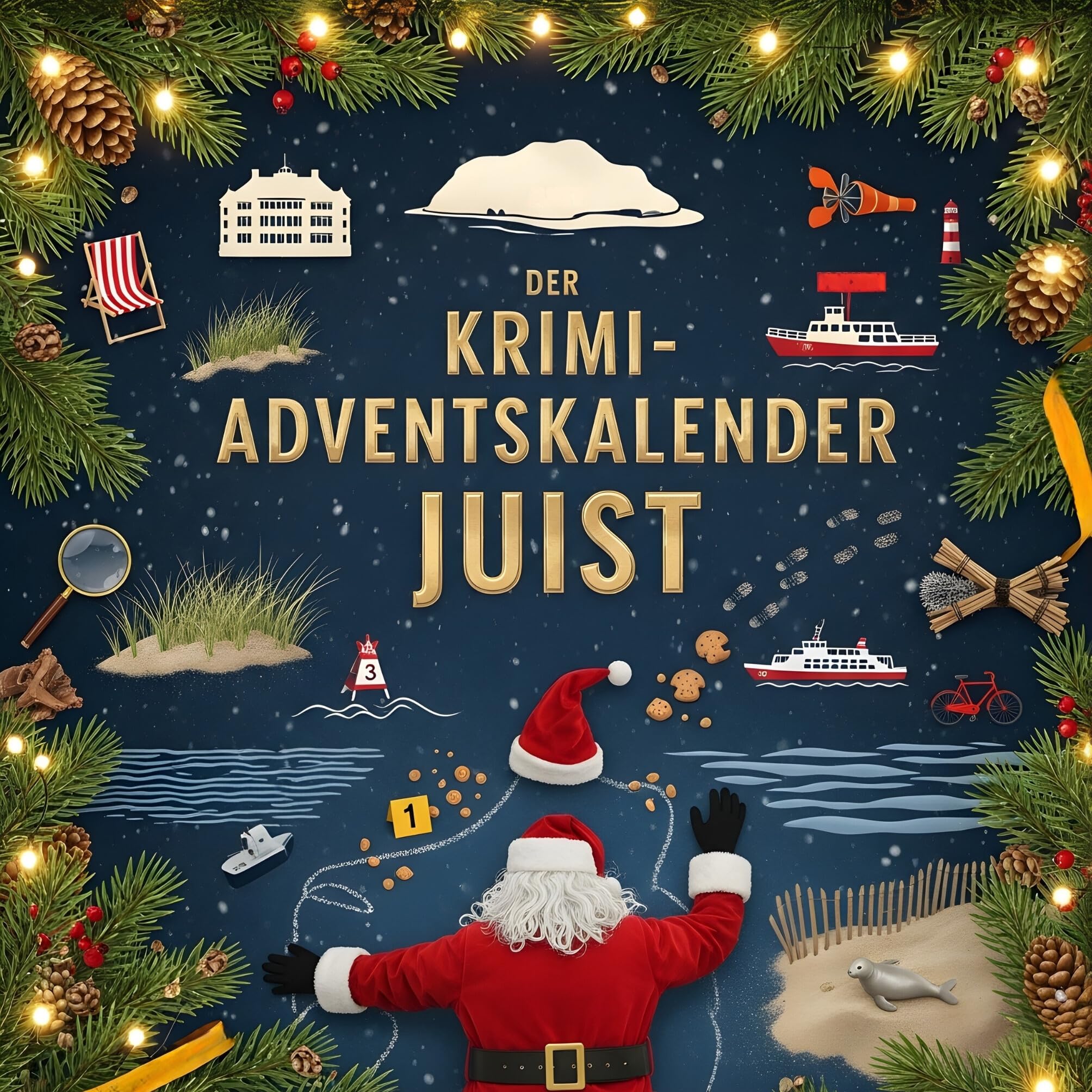 Der Krimi-Adventskalender Juist Contemporary literature