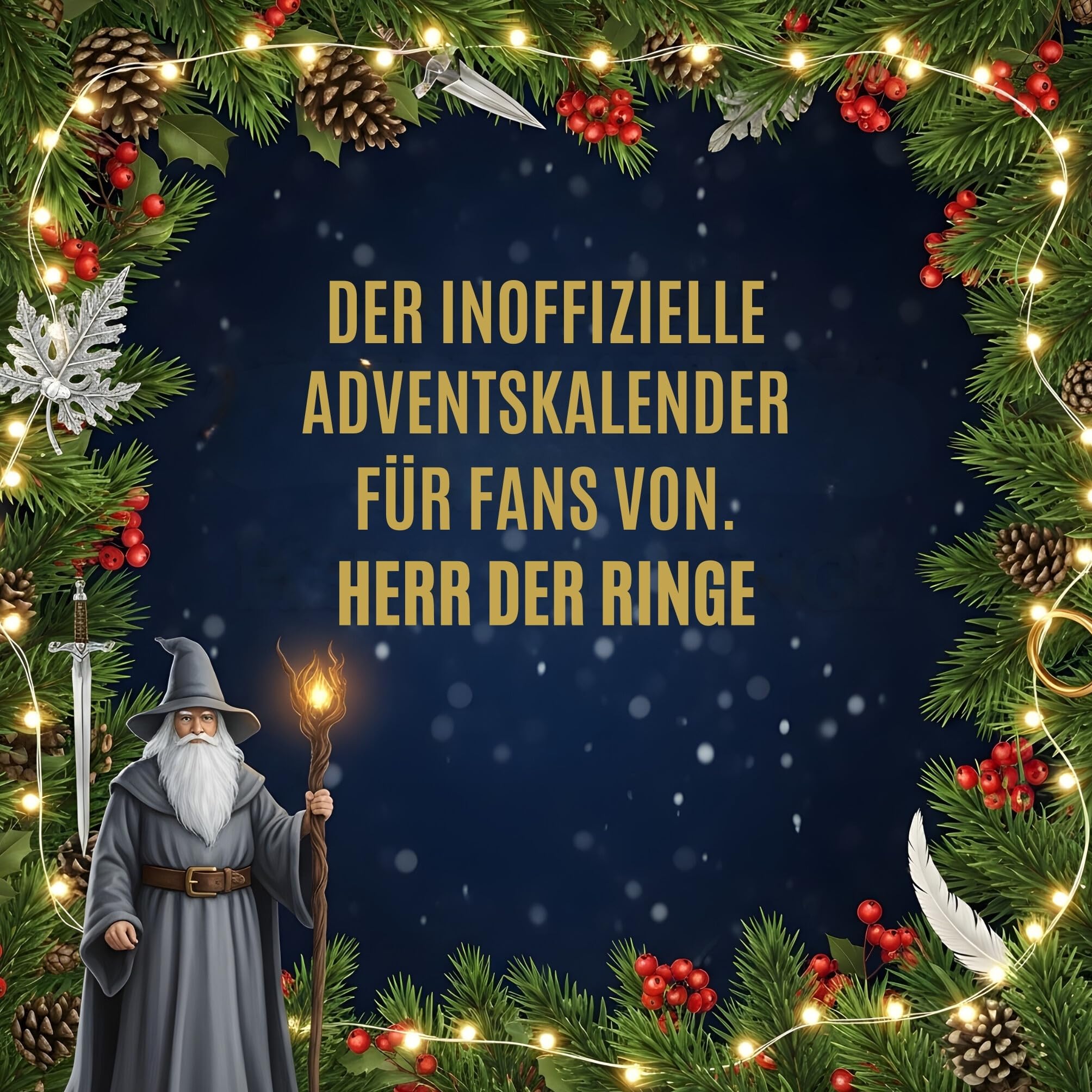 Der inoffizielle Adventskalender für Fans von Herr der Ringe Humour & Satire