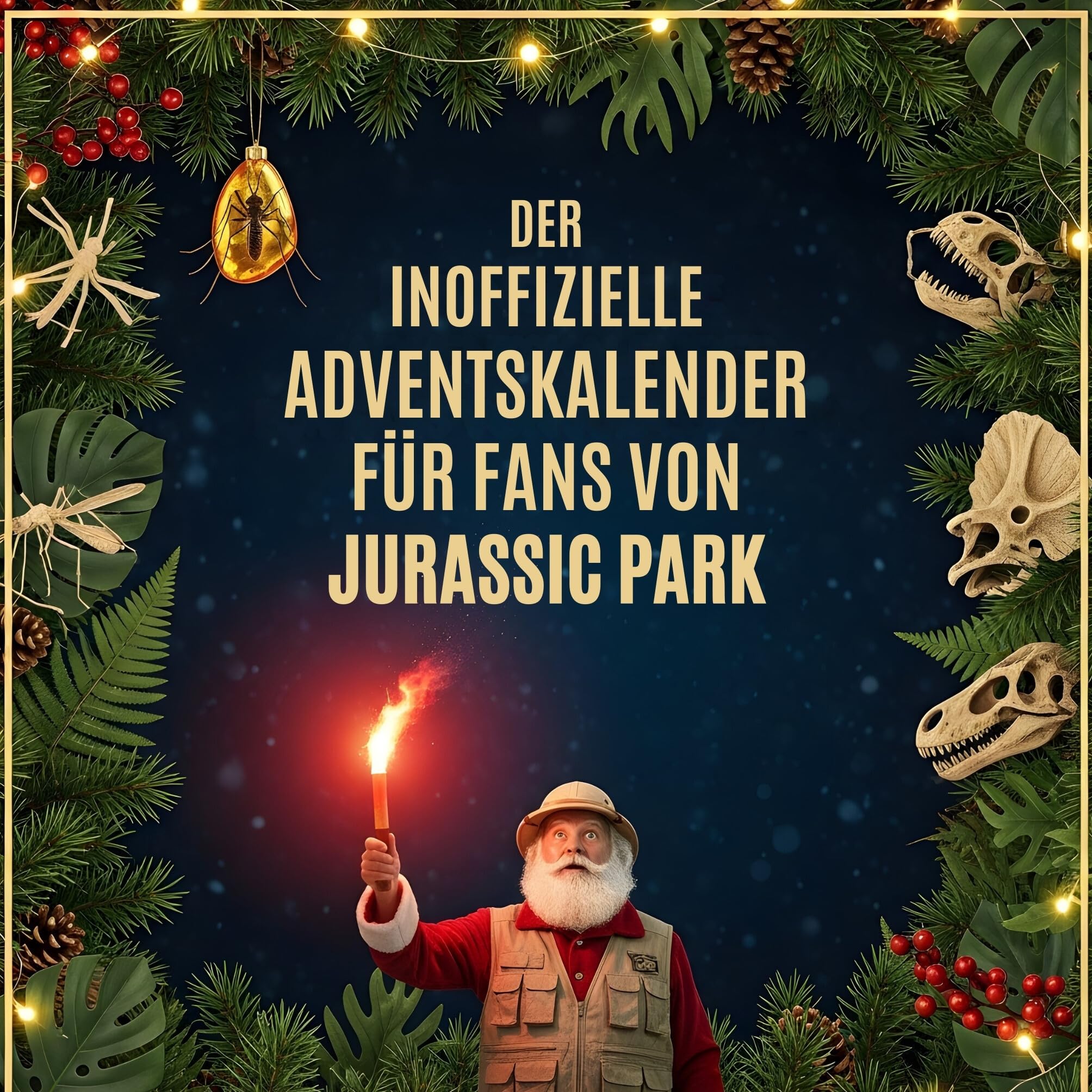 Der inoffizielle Adventskalender für Fans von Jurassic Park Humour & Satire