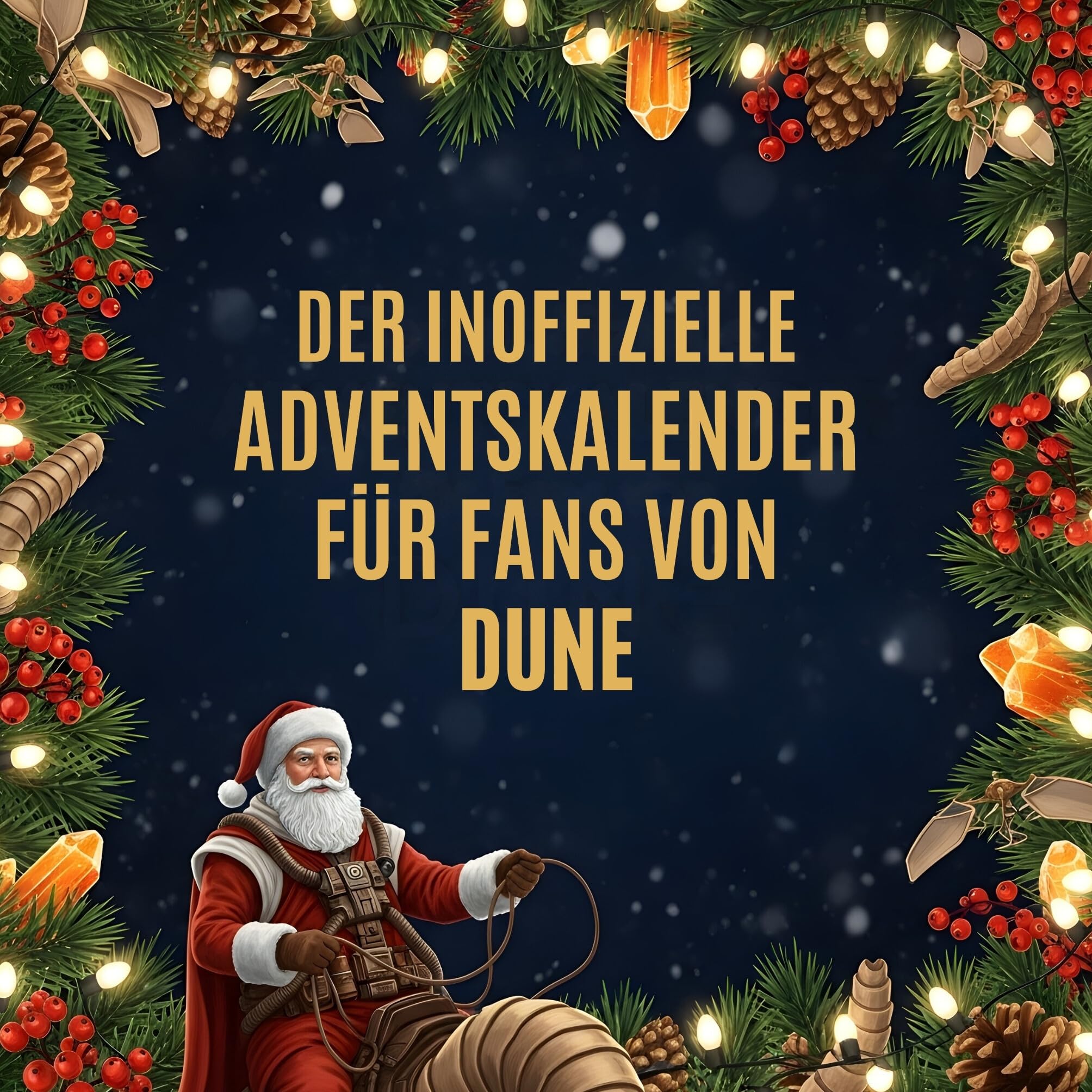 Der inoffizielle Adventskalender für Fans von Dune Humour & Satire
