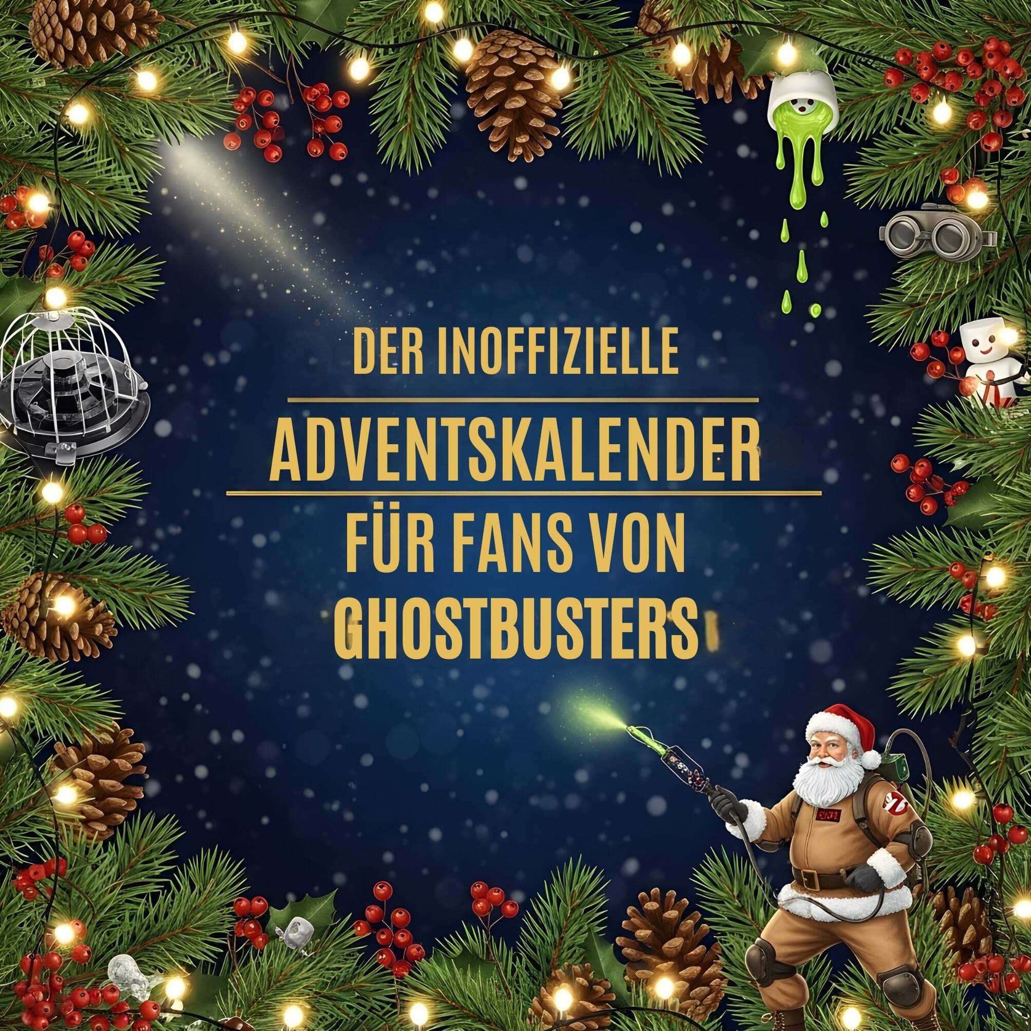 Der inoffizielle Adventskalender für Fans von Ghostbusters Humour & Satire