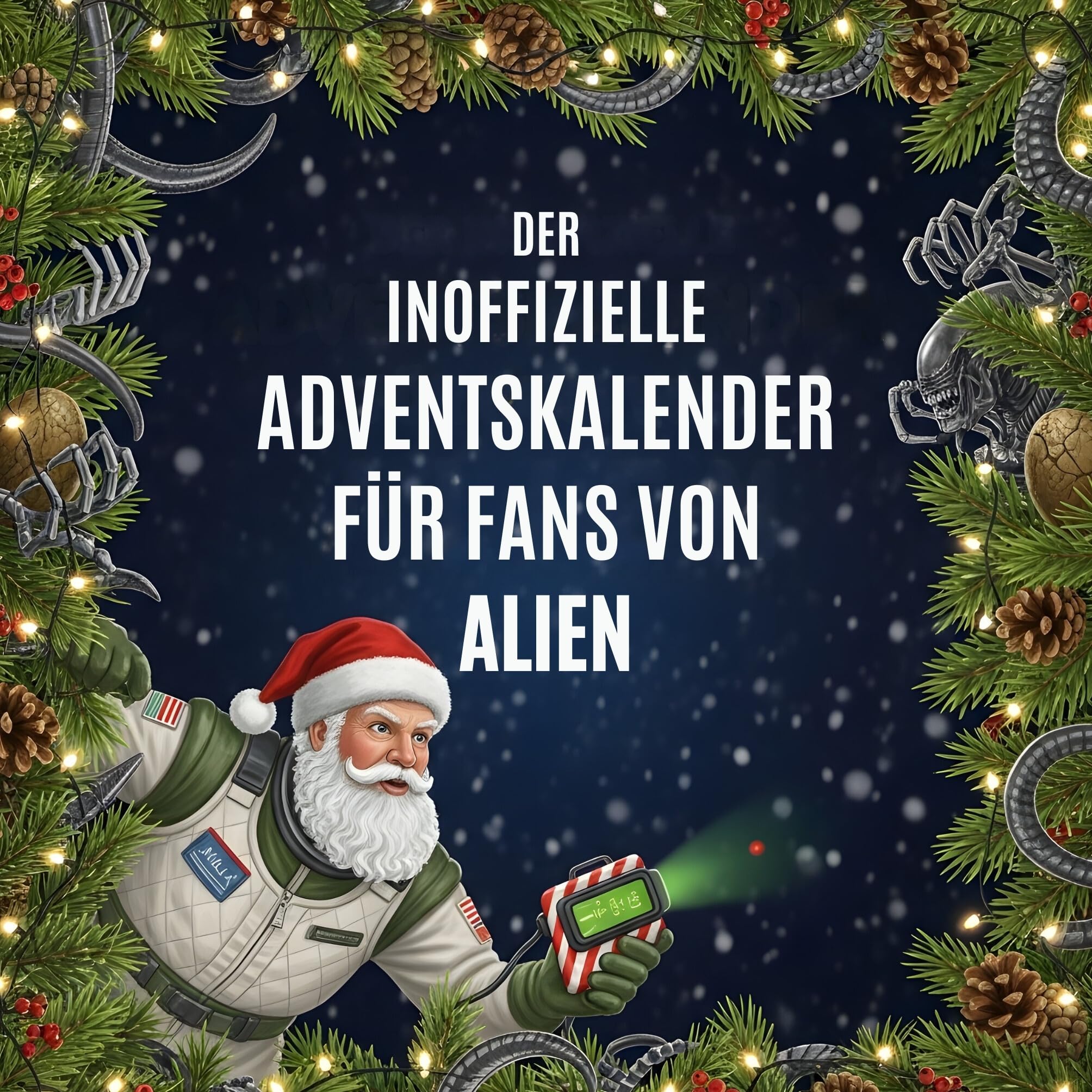 Der inoffizielle Adventskalender für Fans von Alien Humour & Satire