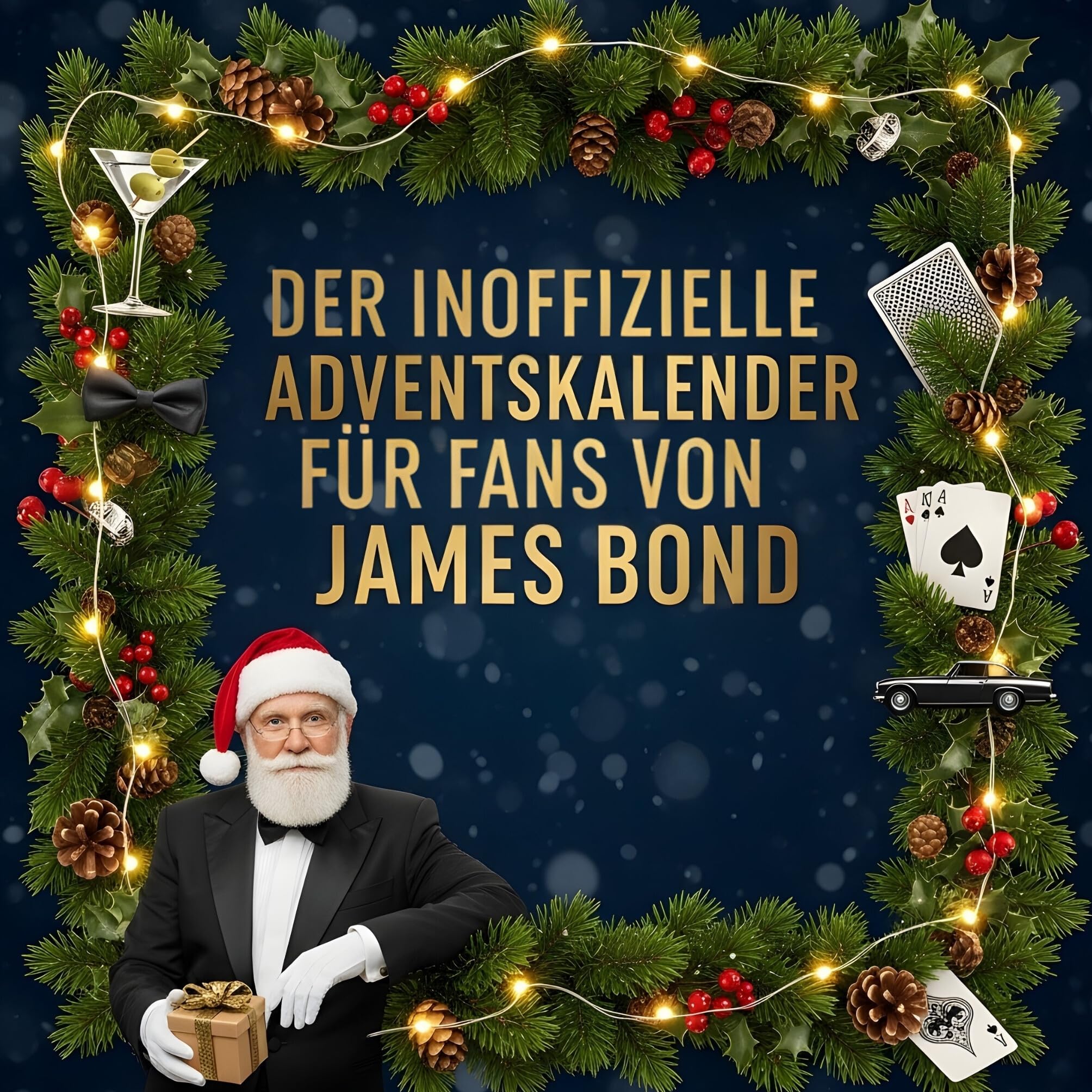 Der inoffizielle Adventskalender für Fans von James Bond Humour & Satire
