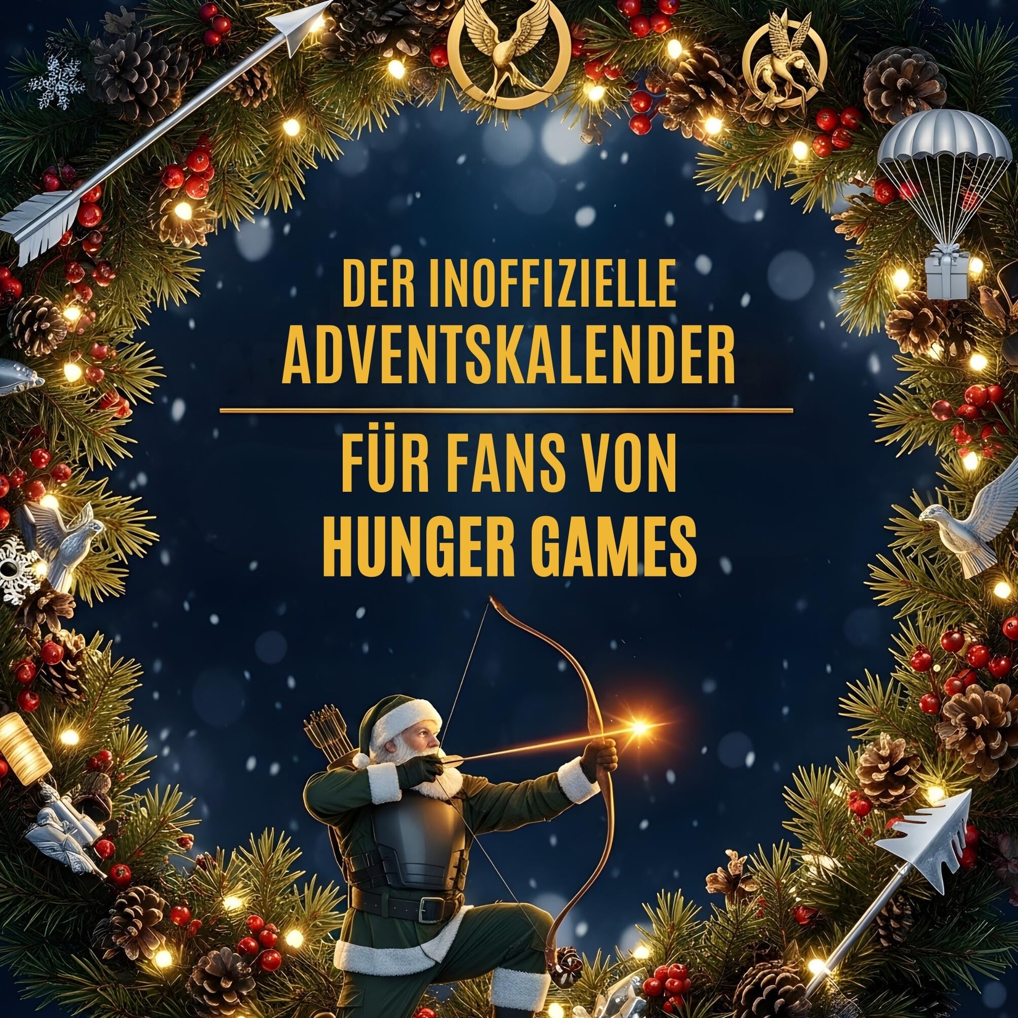 Der inoffizielle Adventskalender für Fans von Hunger Games Humour & Satire