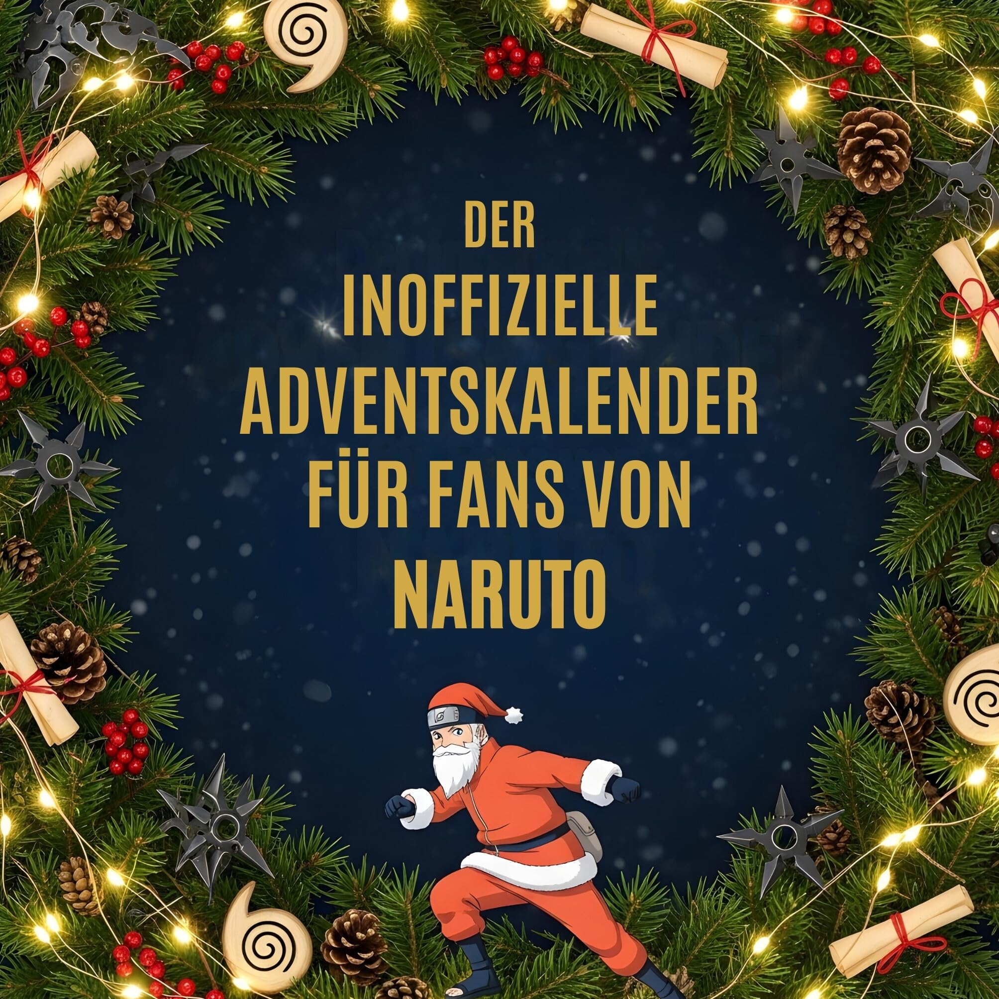 Der inoffizielle Adventskalender für Fans von Naruto Humour & Satire