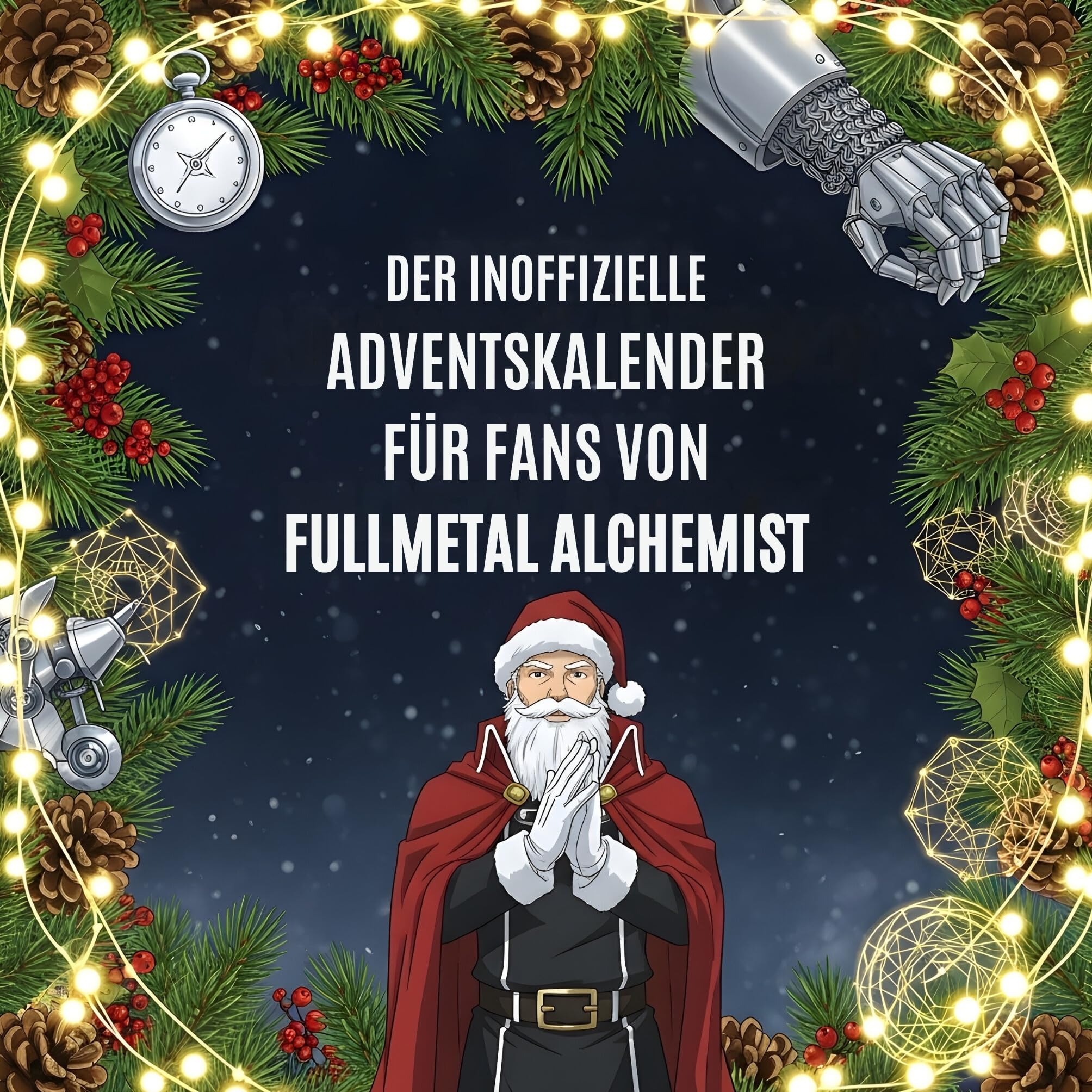 Der inoffizielle Adventskalender für Fans von Fullmetal Alchemist Humour & Satire