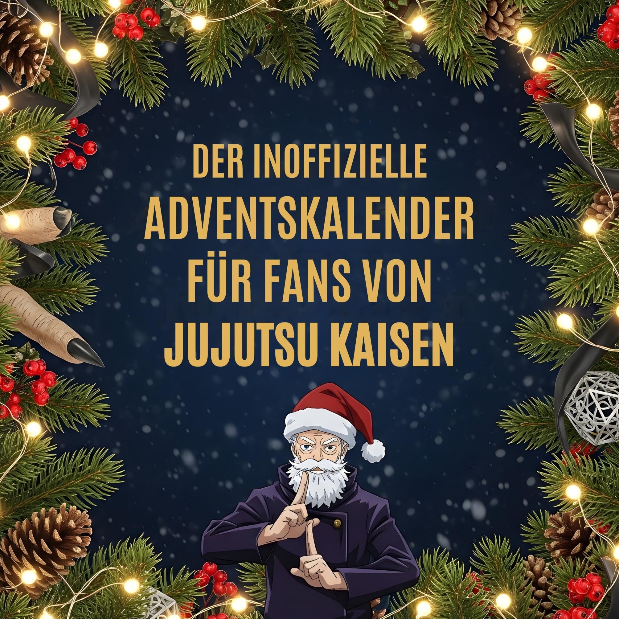 Der inoffizielle Adventskalender für Fans von Jujutsu Kaisen Humour & Satire