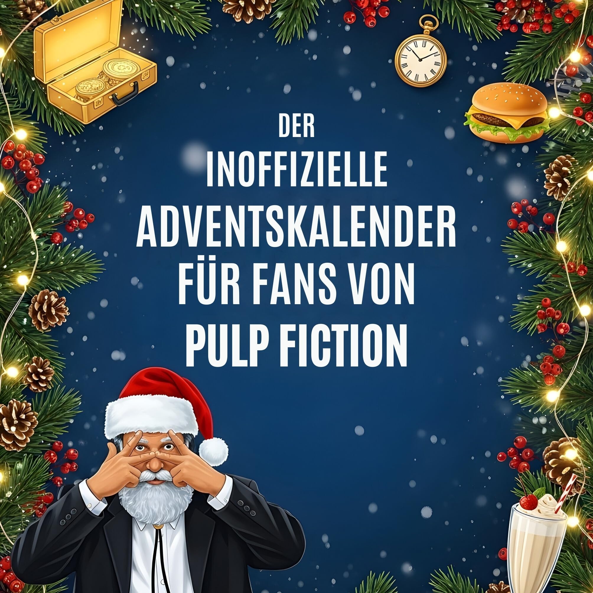 Der inoffizielle Adventskalender für Fans von Pulp Fiction Humour & Satire