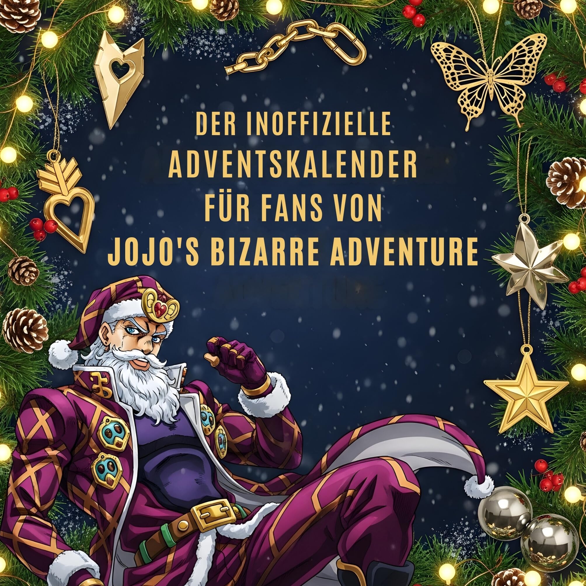 Der inoffizielle Adventskalender für Fans von JoJo's Bizarre Adventure Humour & Satire