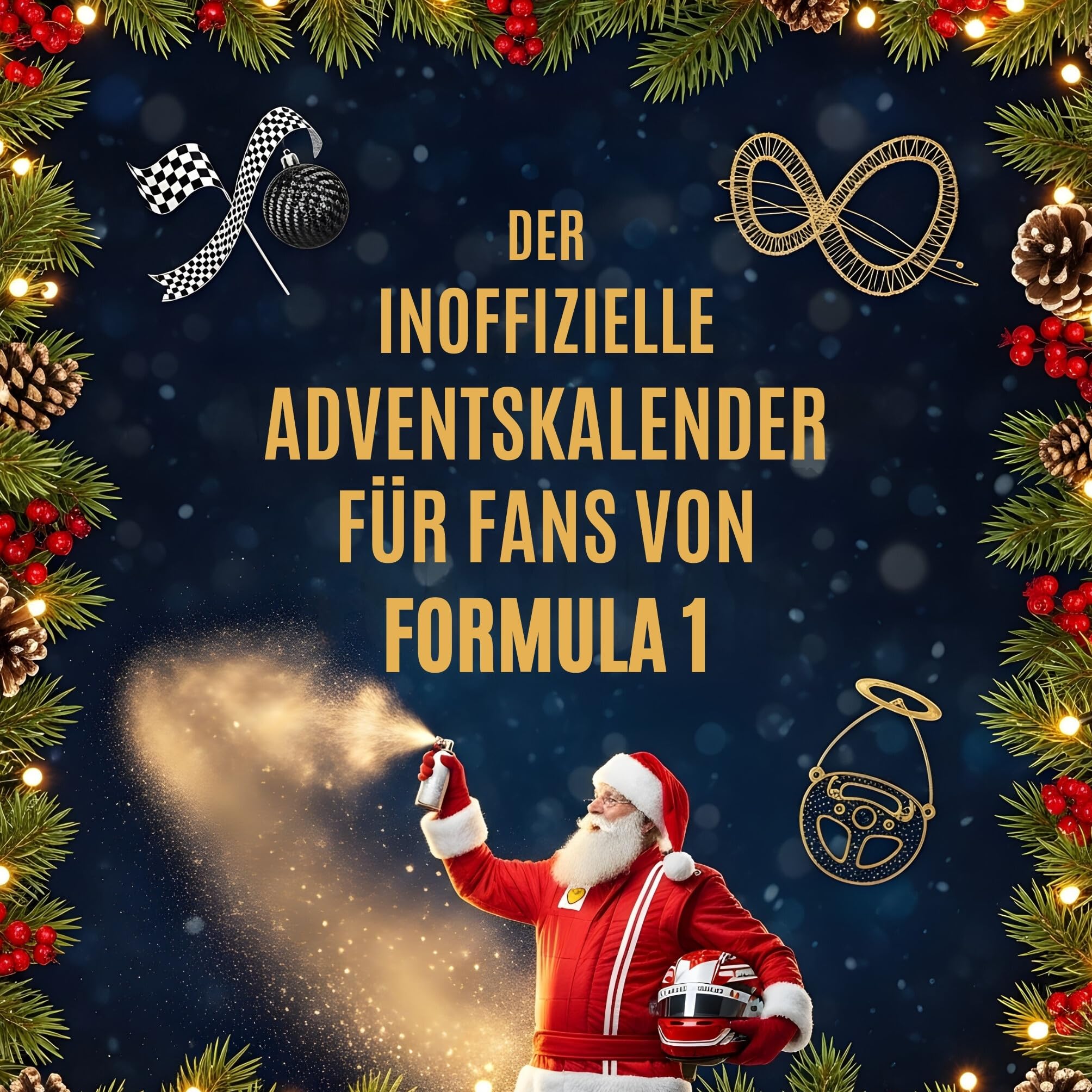 Der inoffizielle Adventskalender für Fans von Formula 1 Humour & Satire