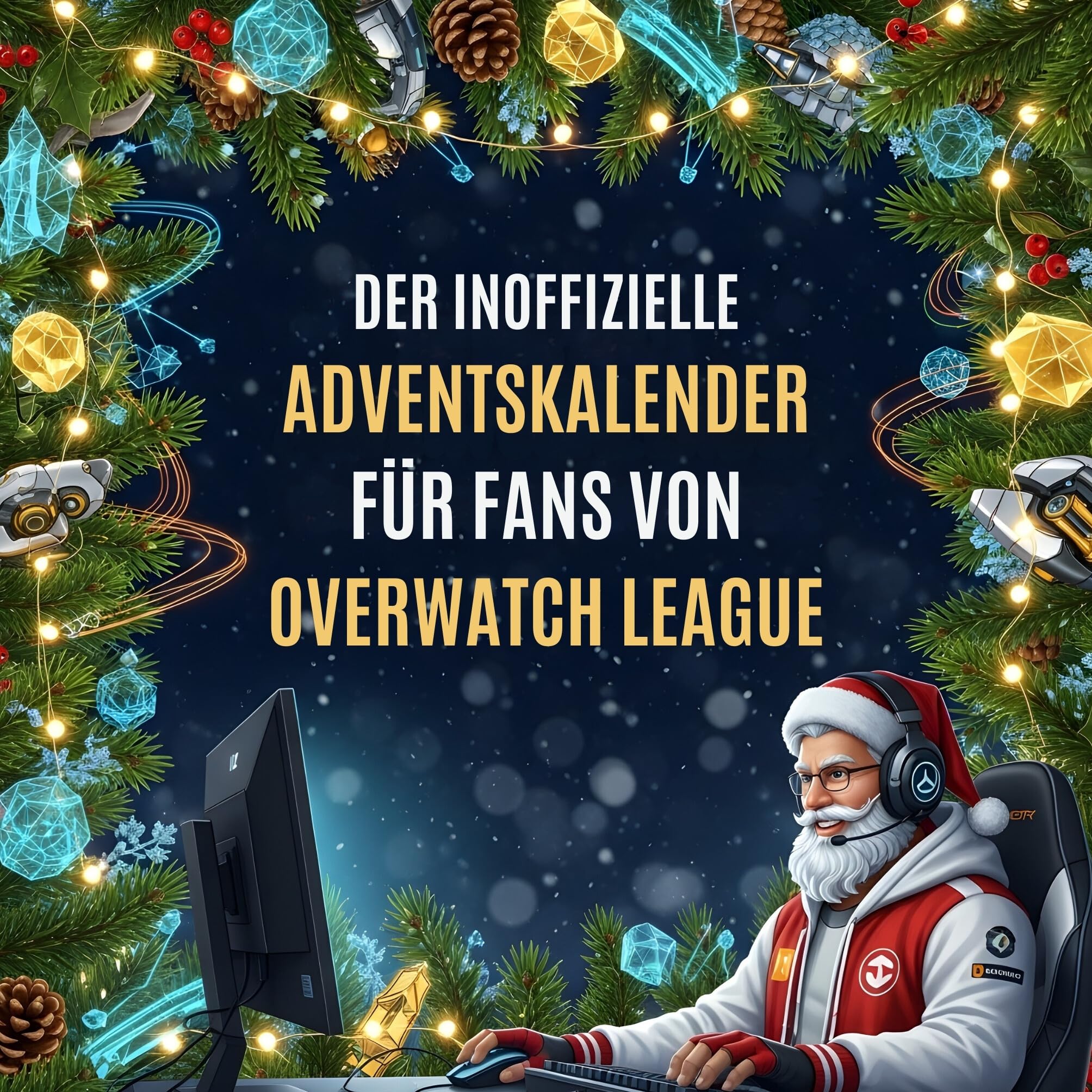 Der inoffizielle Adventskalender für Fans von Overwatch League Humour & Satire