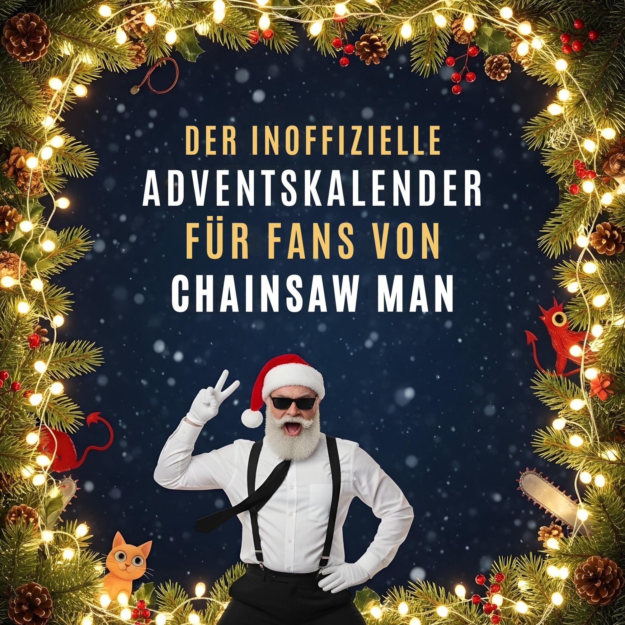 Der inoffizielle Adventskalender für Fans von Chainsaw Man Humour & Satire