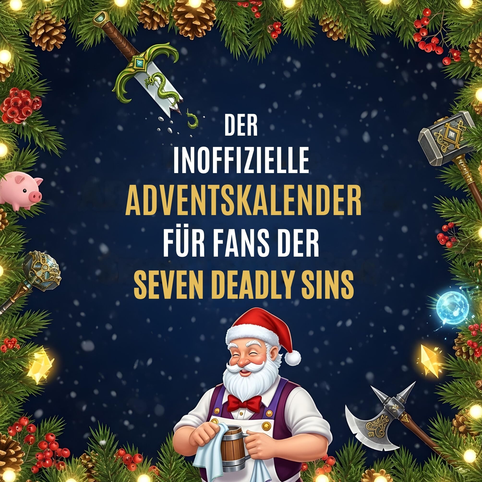 Der inoffizielle Adventskalender für Fans von Seven Deadly Sins Humour & Satire